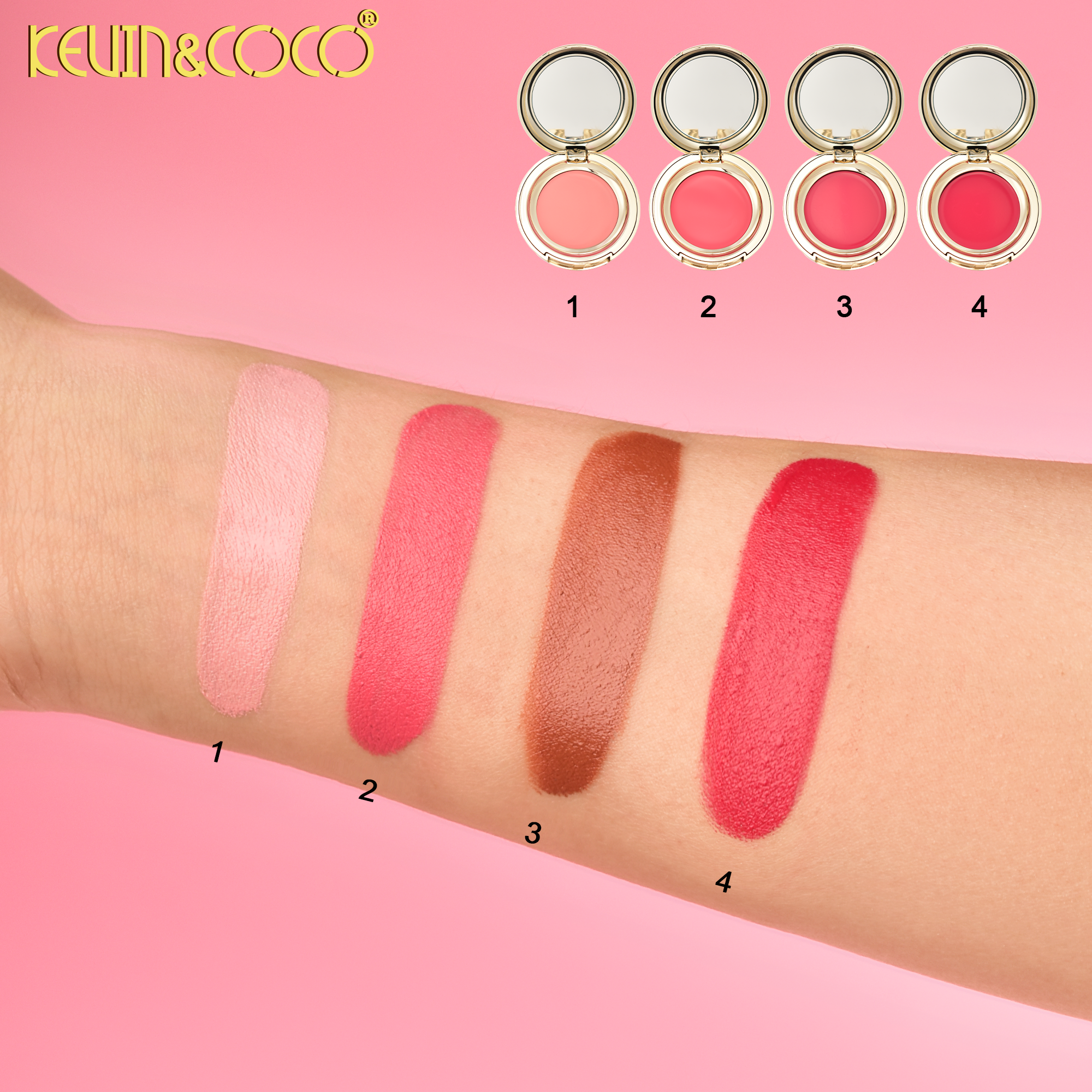 Spotlight City Cream Blush-24PCS(KC1252)