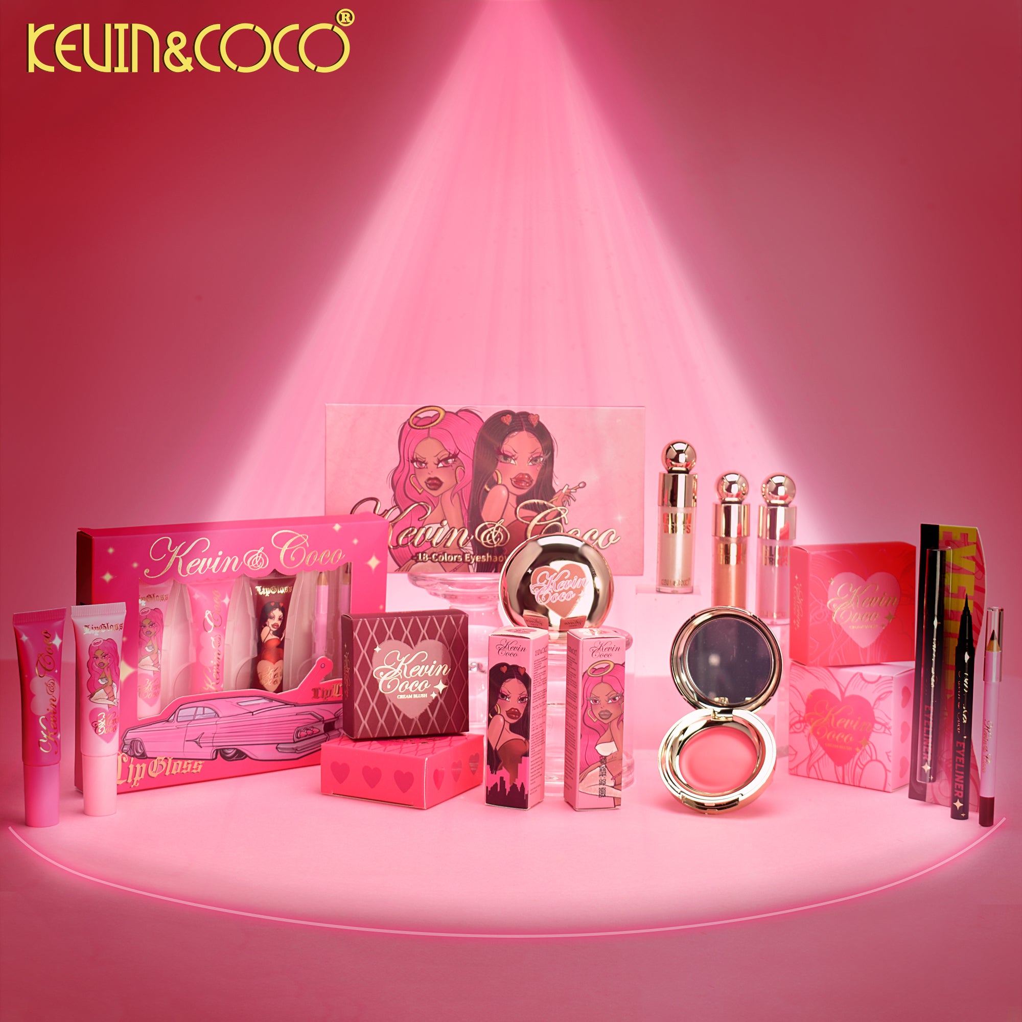 Spotlight Urban Liquid Highlighter-24PCS(KC1251)