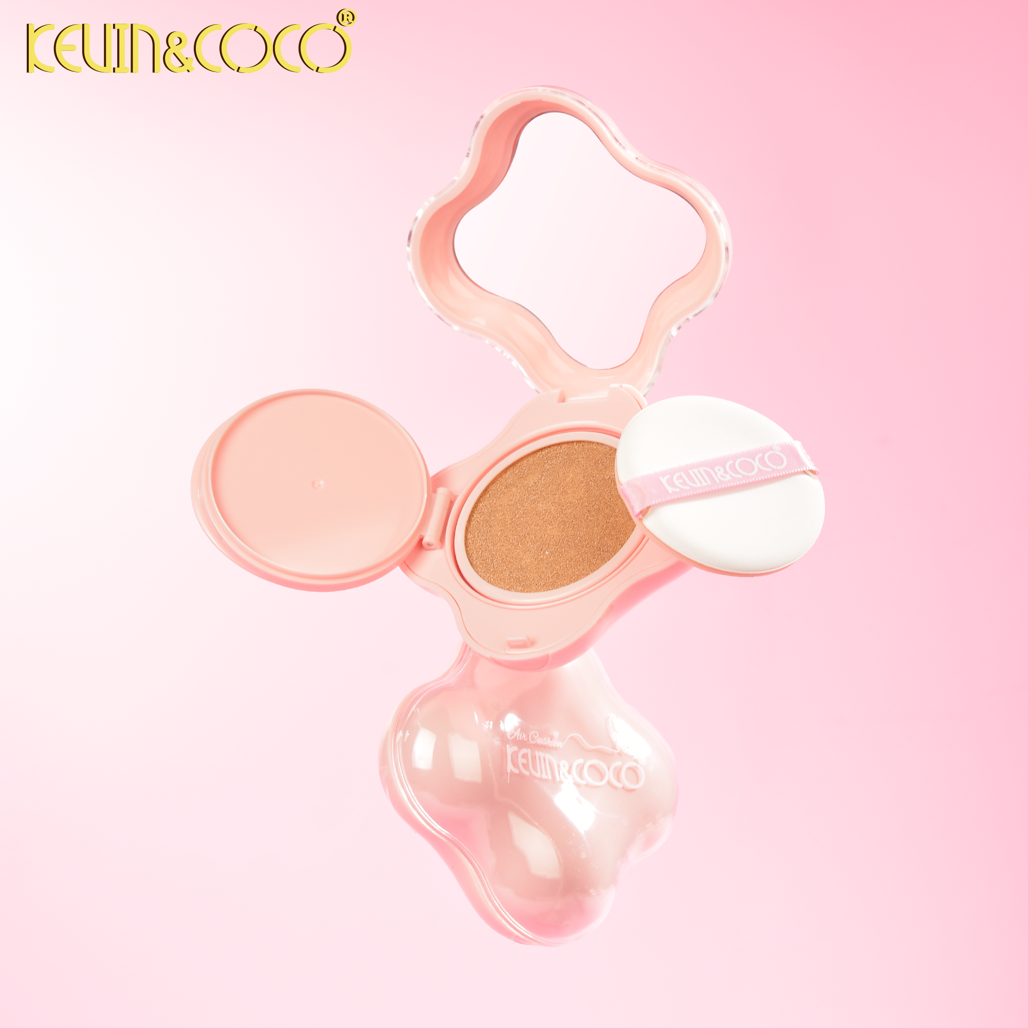 Sheer Veil Butterfly Cushion Compact-24PCS(KC1320)