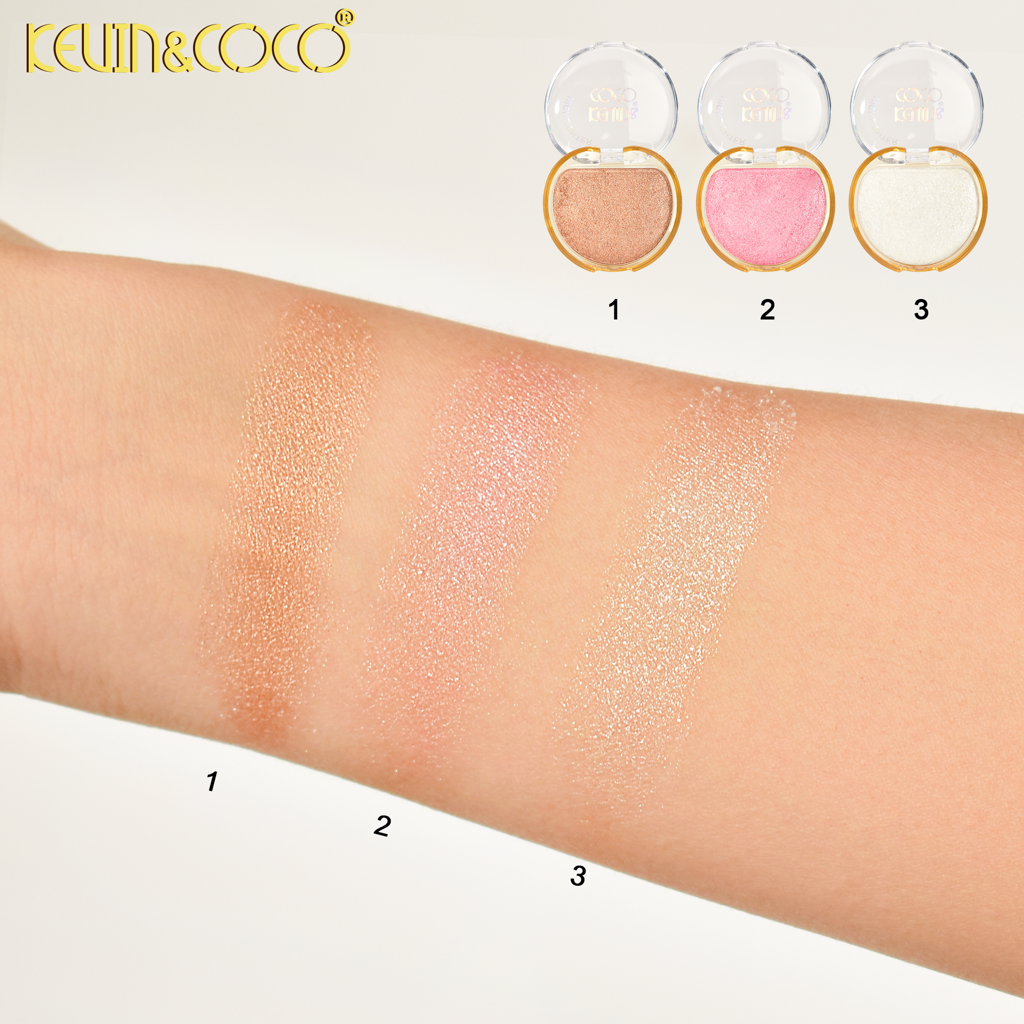 Multi-Color Putty Highlighter -24PCS(KC1180)