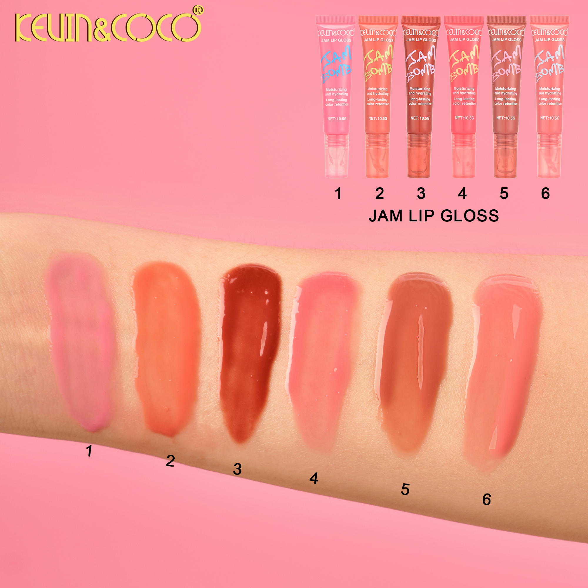 Doodle & Jam Lip Lacquer-36PCS(KC1270)