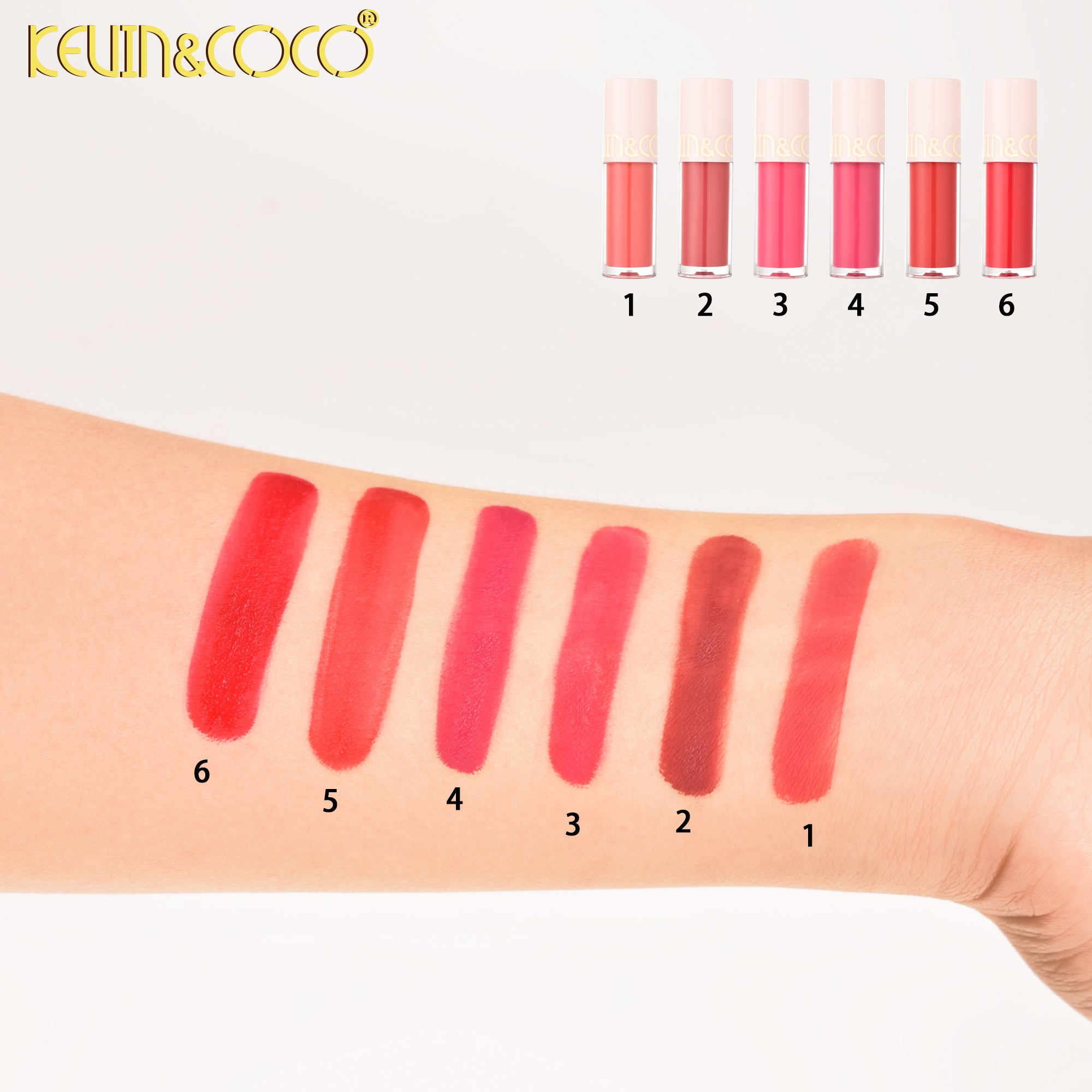Cocoa Bear Lip Gloss Mini Set -12 PCS(KC1209)