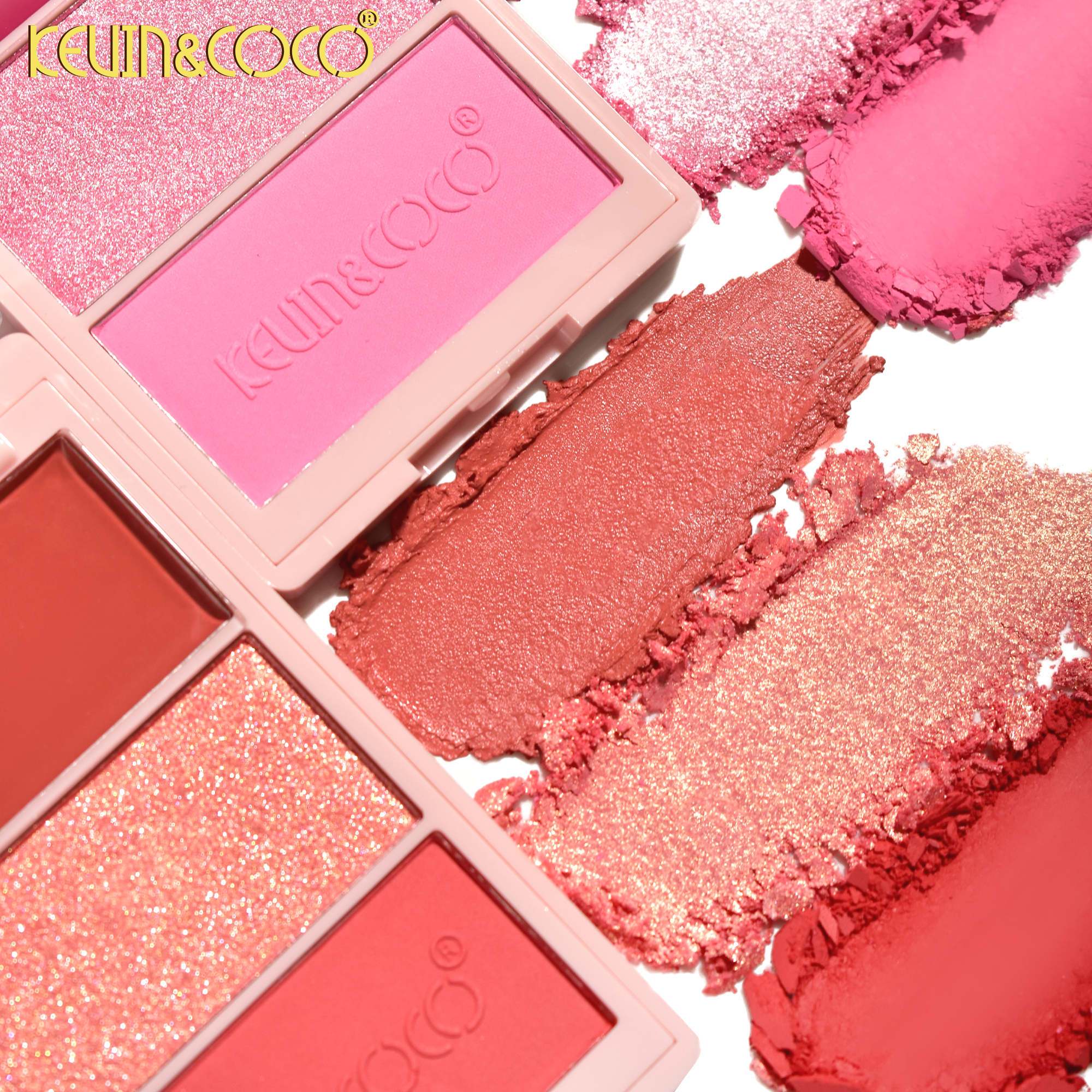 Cocoa Bear Series 3-Color Blush Palette-24PCS(KC1210)