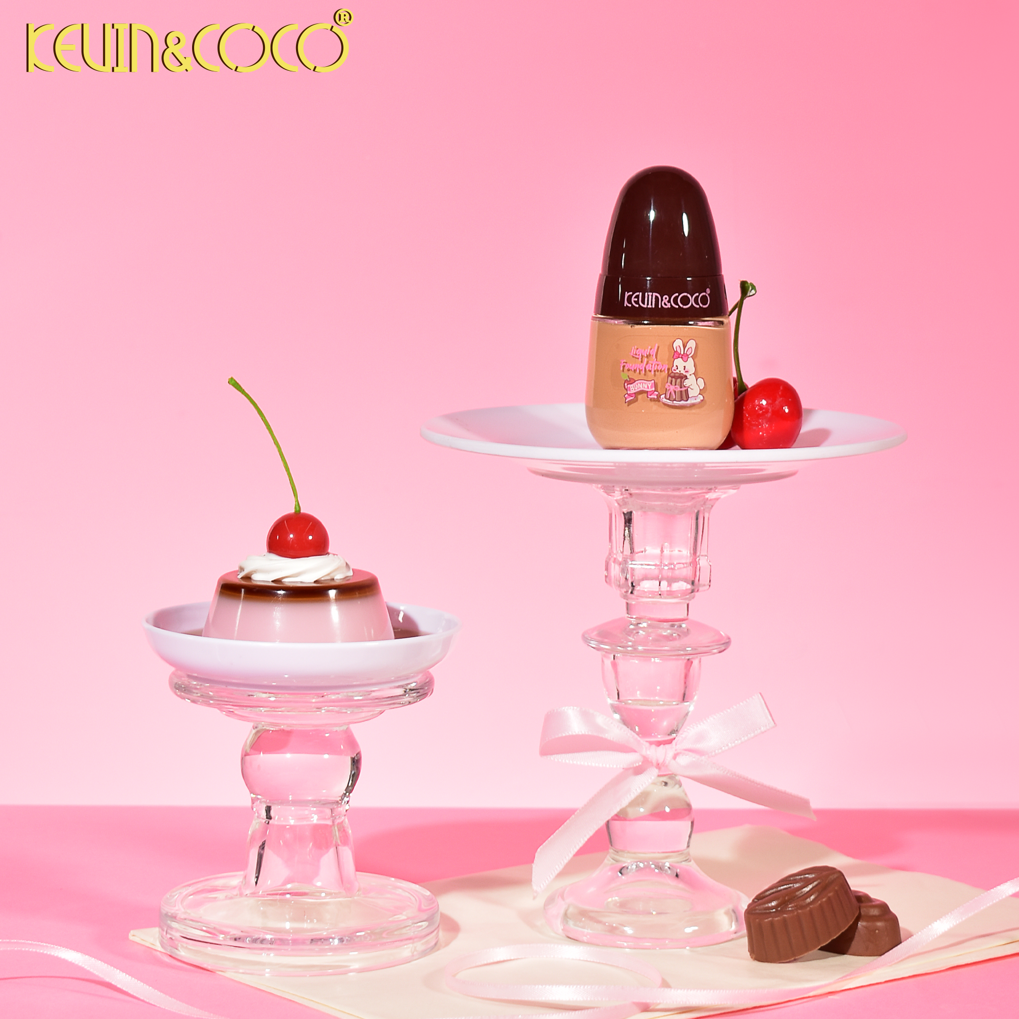 Tutu Canelé Foundation Duo A&B-12PCS(KC1306)
