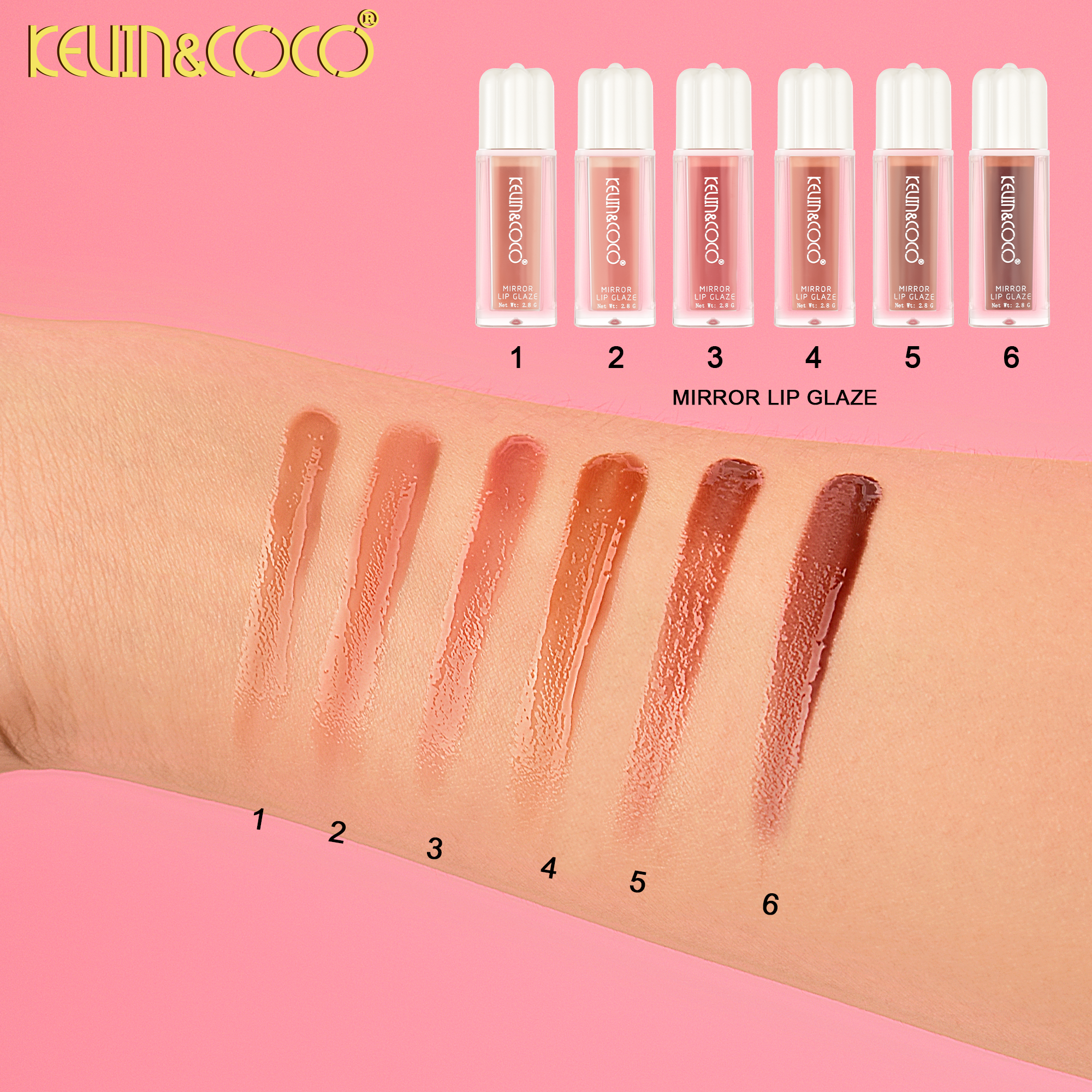 Velvety Liquid Lipsgloss-36 PCS(KC1323)