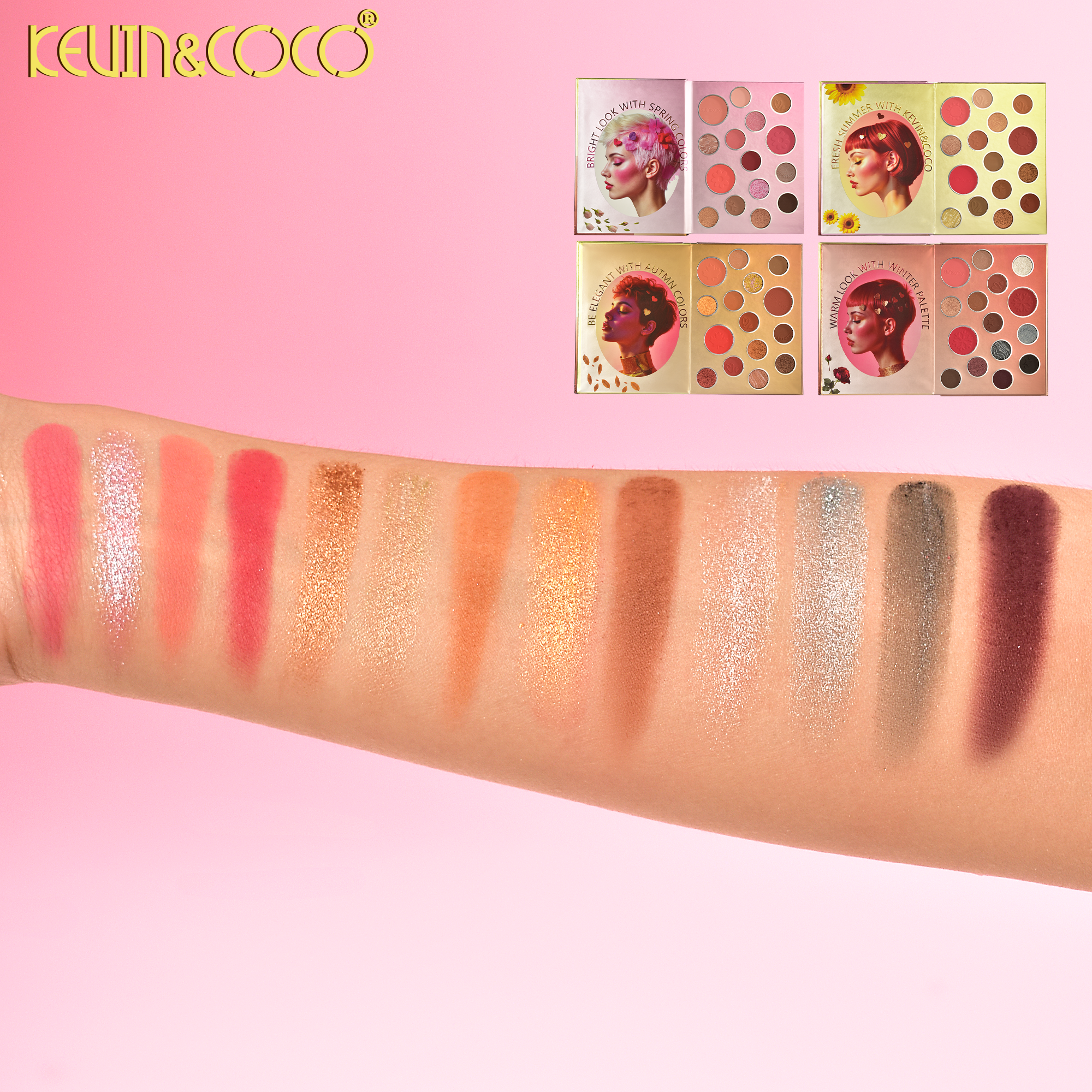 Four Seasons Paper Palette -6PCS(KC1324)