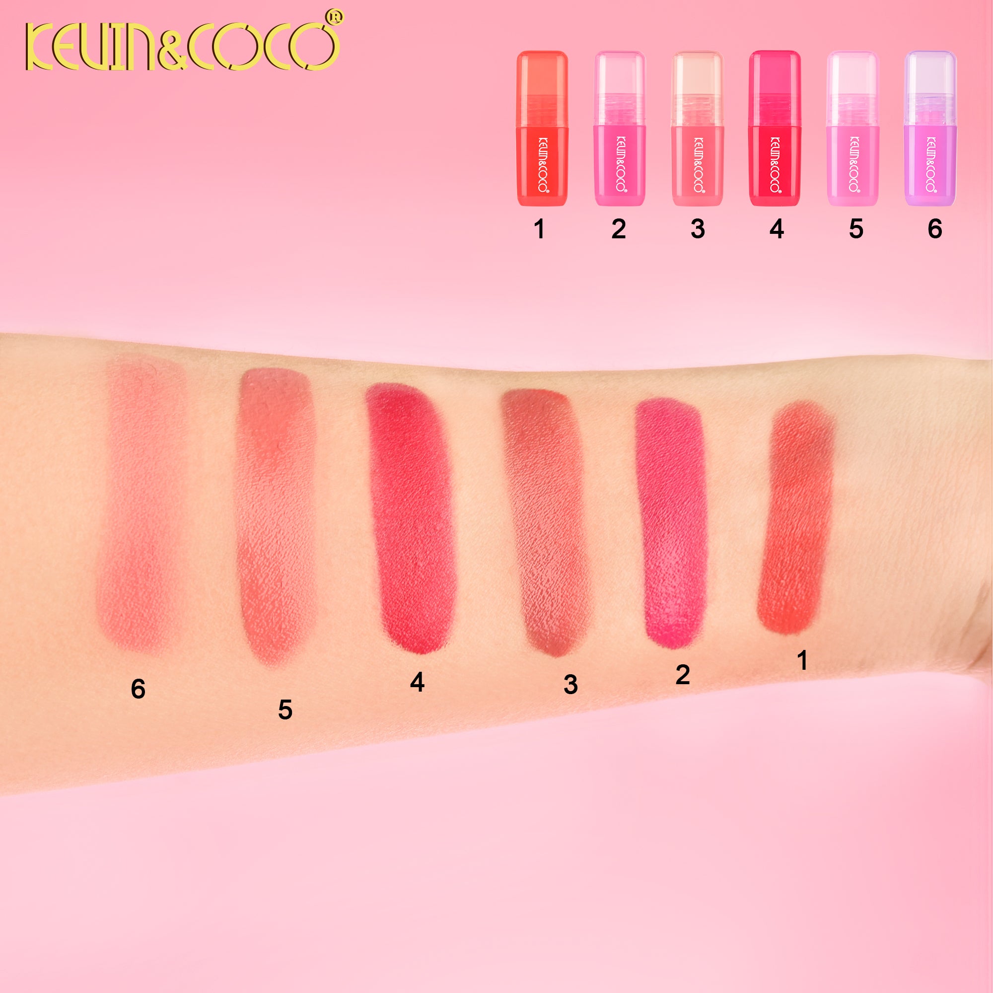 Stargazer Multi-Use Lip & Cheek Kit-6PCS(KC1184)