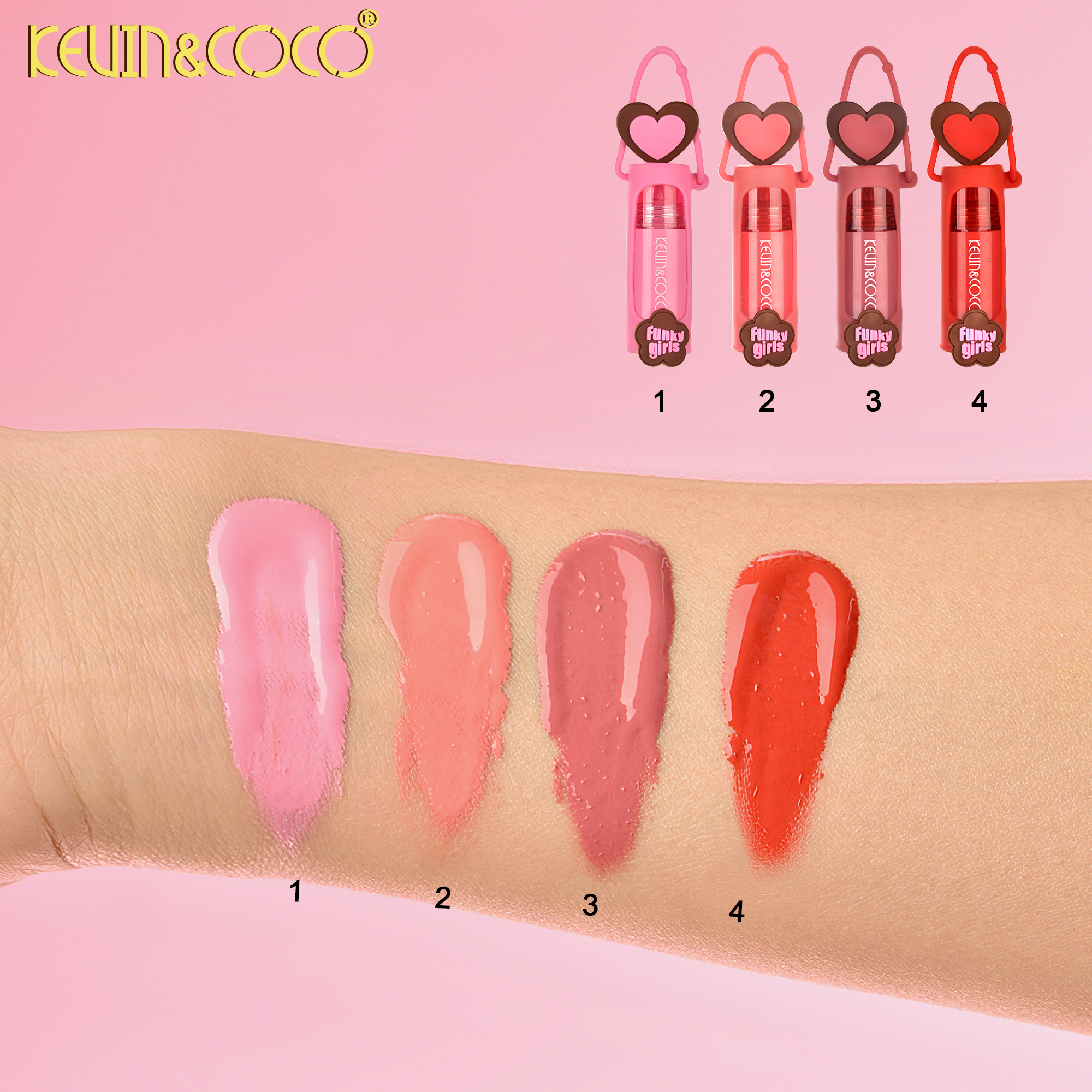 Press & Drop Liquid Blush-48PCS(KC1366)