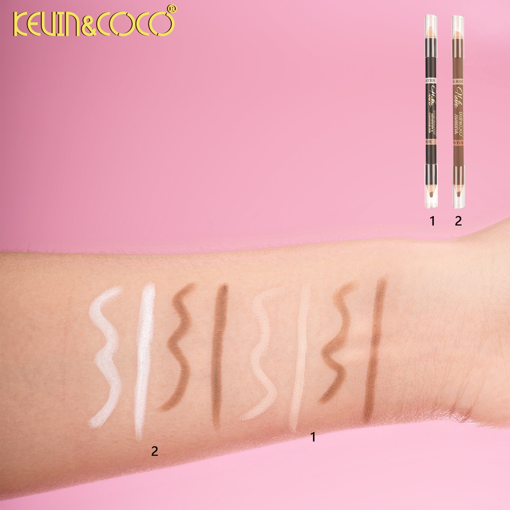 Herbo Double-Ended Highlight & Contour Stick-6PCS(KC1297)