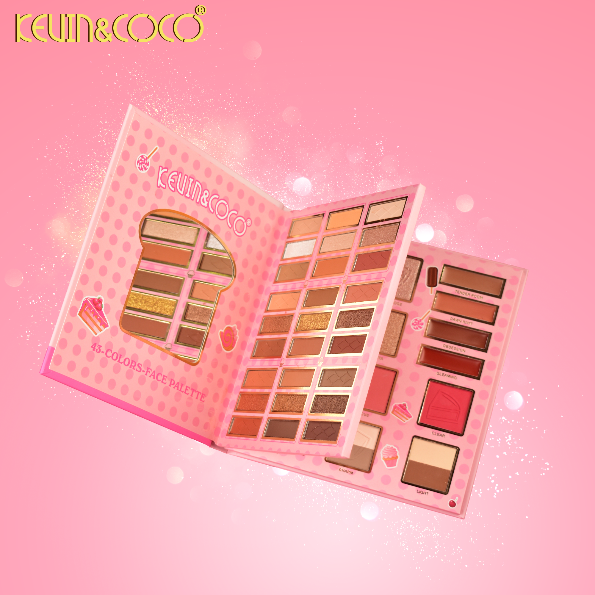 Sweet Treats Book Palette-6PCS(KC1290/KC1291)