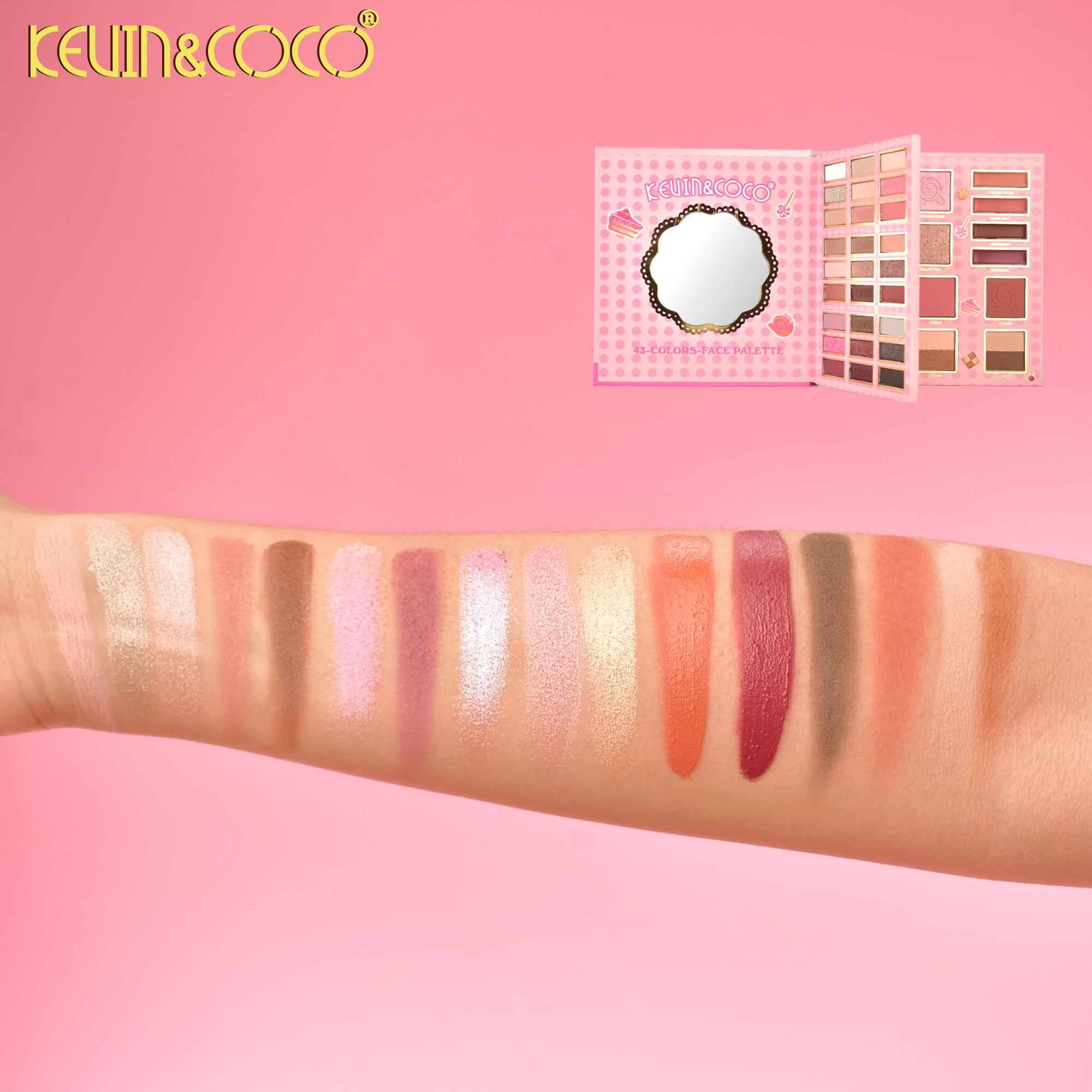 Sweet Treats Book Palette-6PCS(KC1290/KC1291)