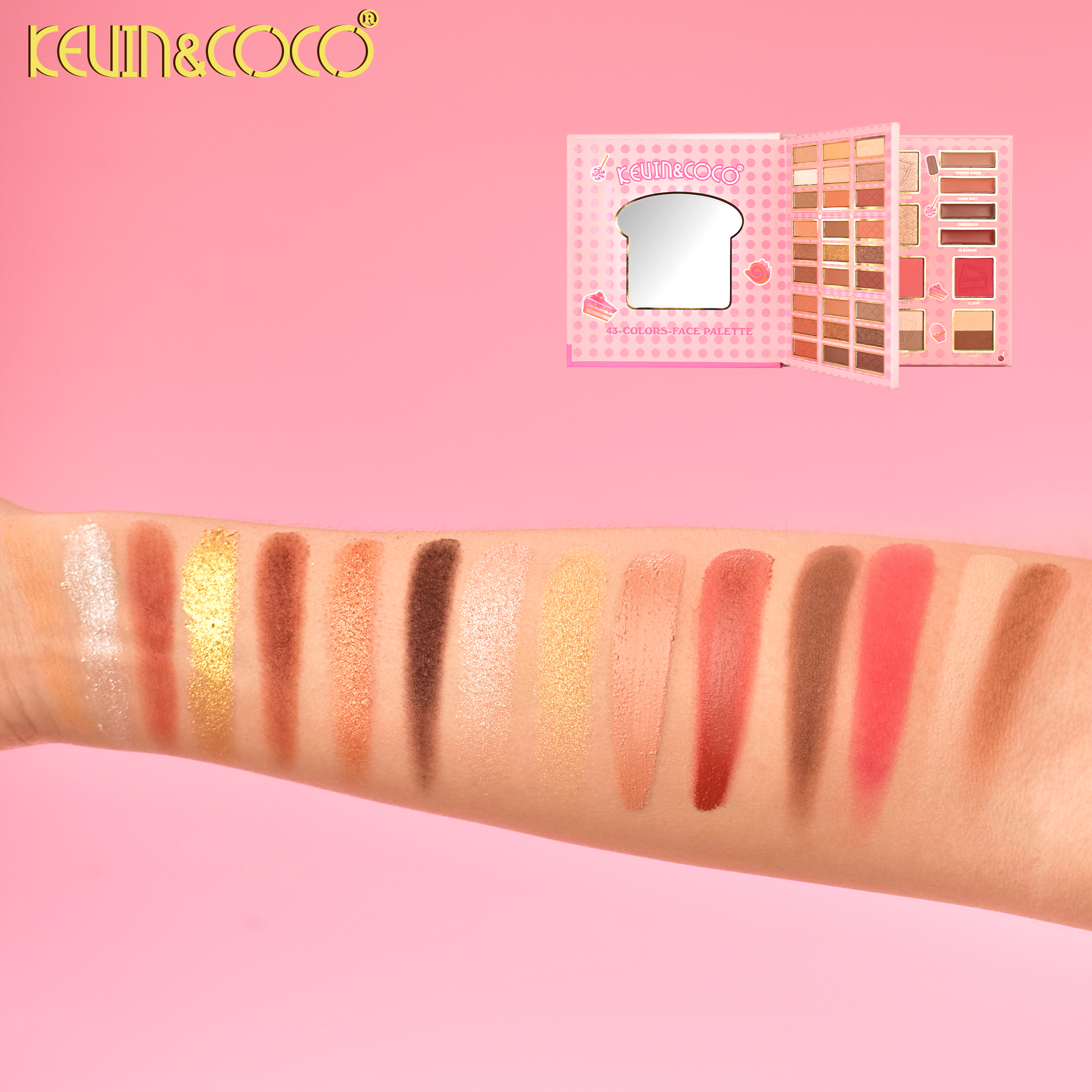 Sweet Treats Book Palette-6PCS(KC1290/KC1291)