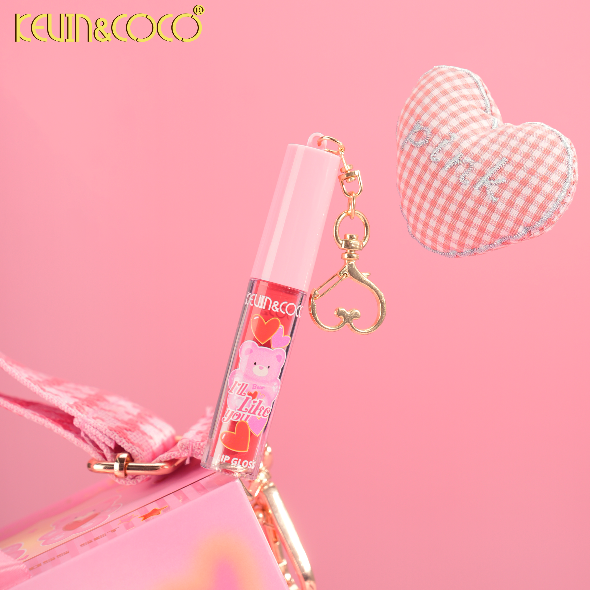 Bear Lip Gloss  Set-6 PCS(KC1273)