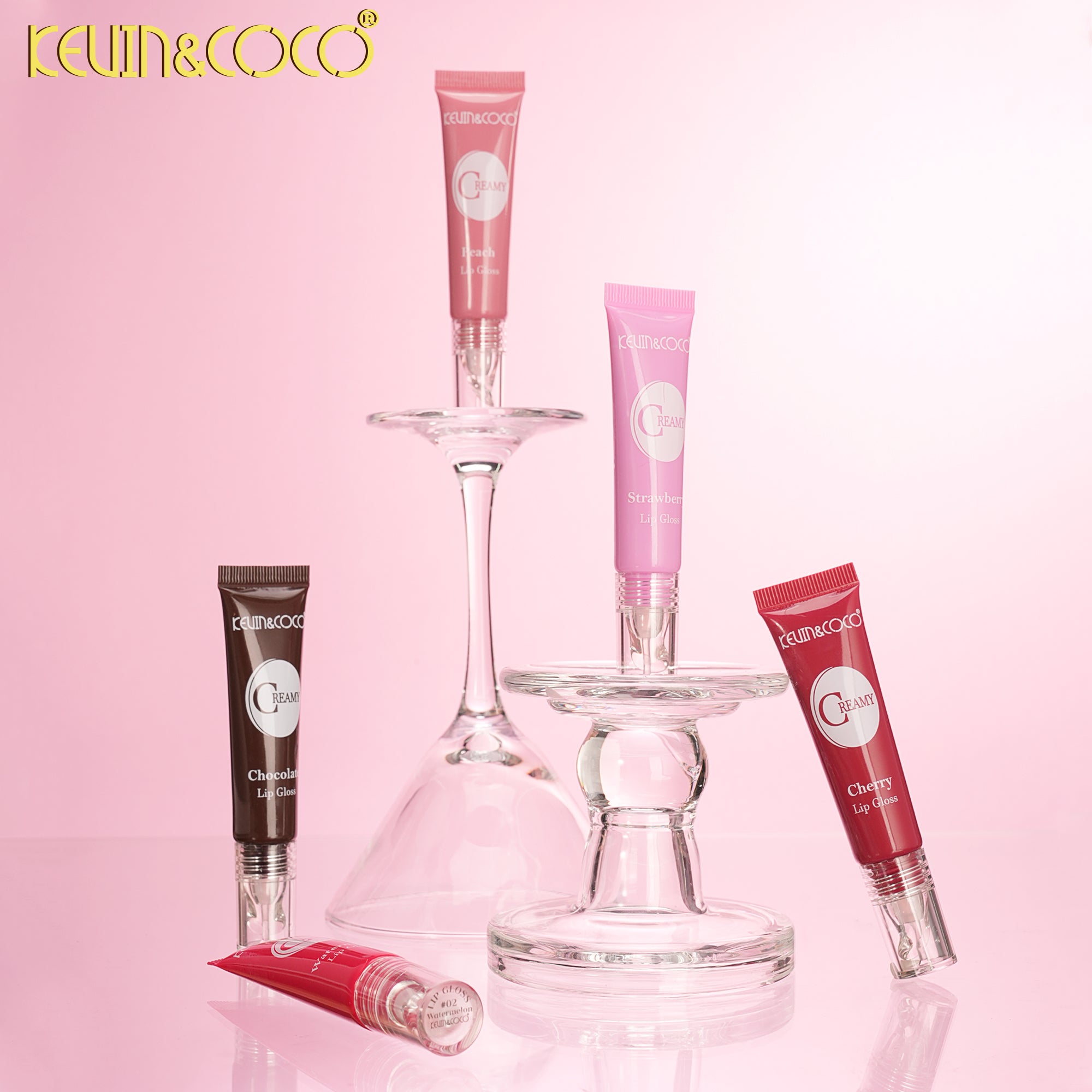 Satin Kiss Lip Gloss--24PCS(KC1399)