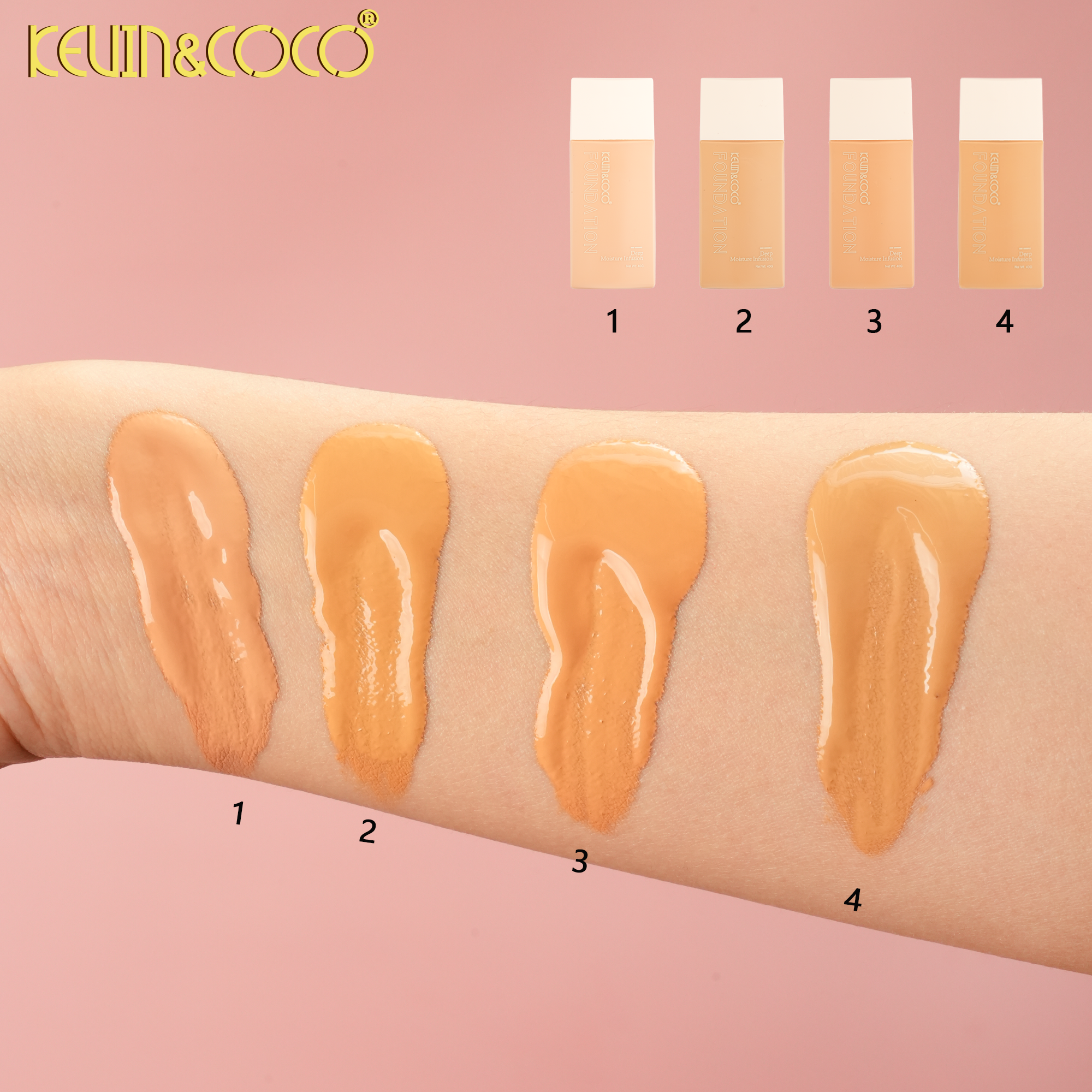 Skin-perfecting Foundation--24PCS(KC1319)