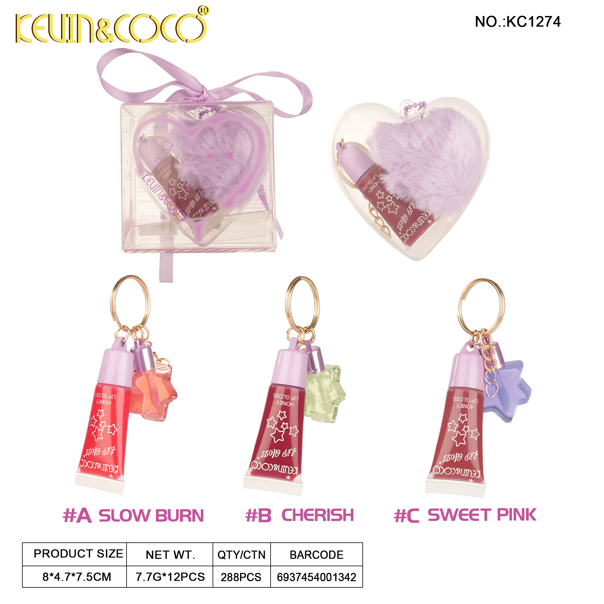 Boulette Memory Love Set-12PCS(KC1478/KC1274)