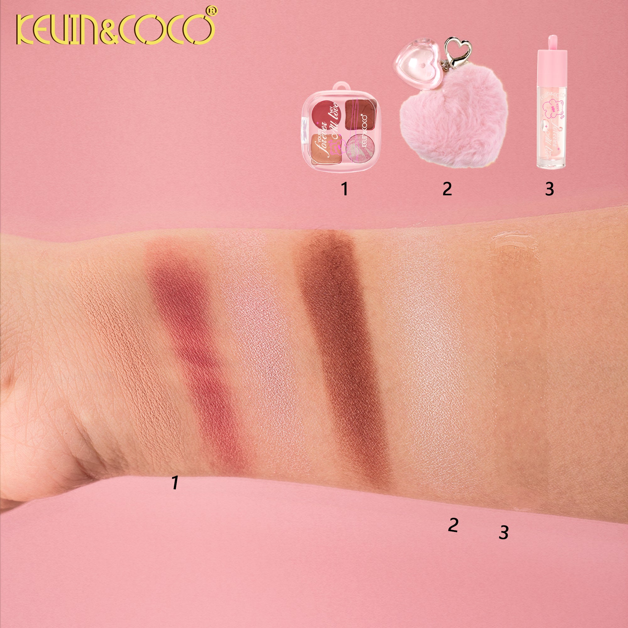 Dreamy All-in-one Makeup Set --6PCS(KC1467)