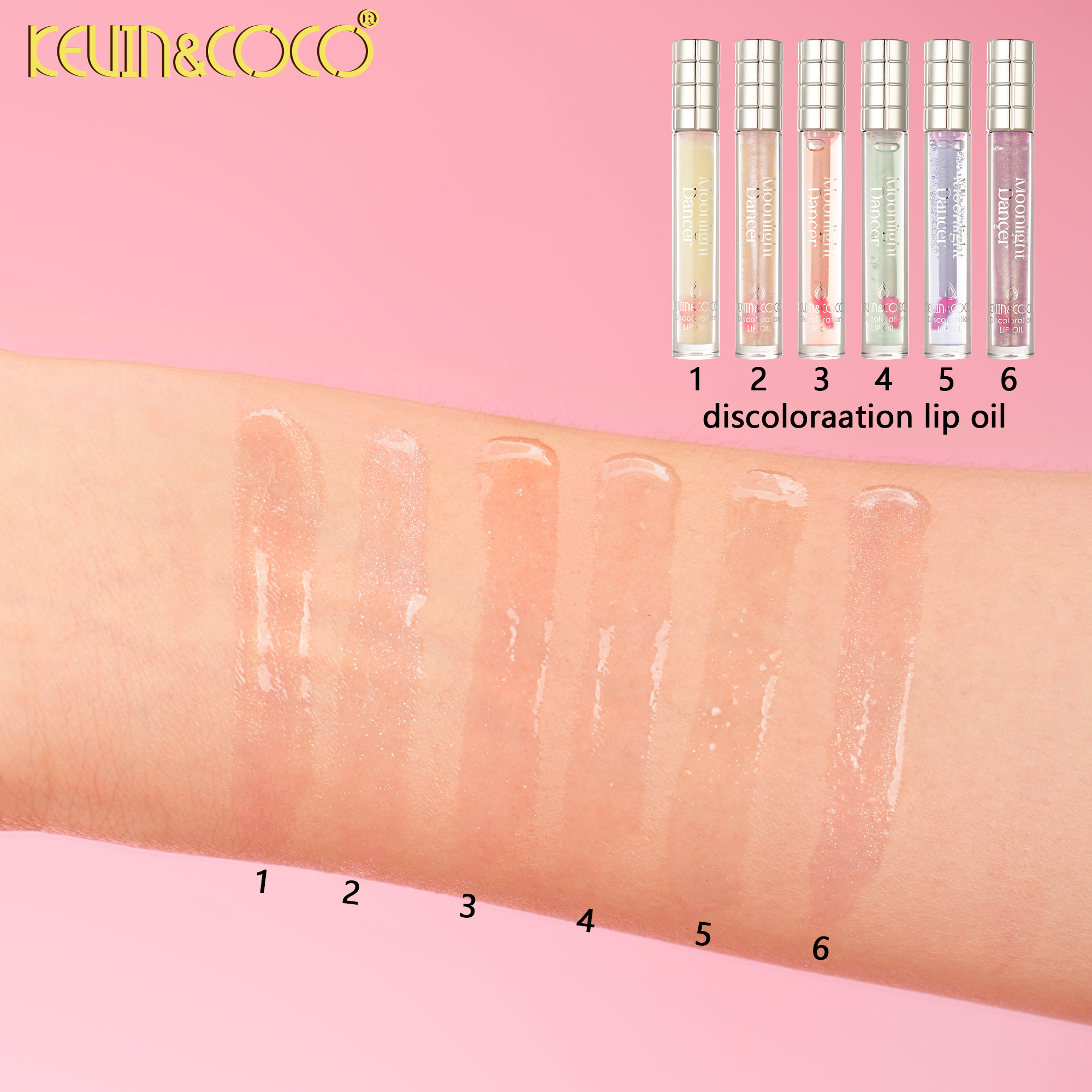 Moonlight Dancer Pearly Lip Oil -36PCS(KC1461)