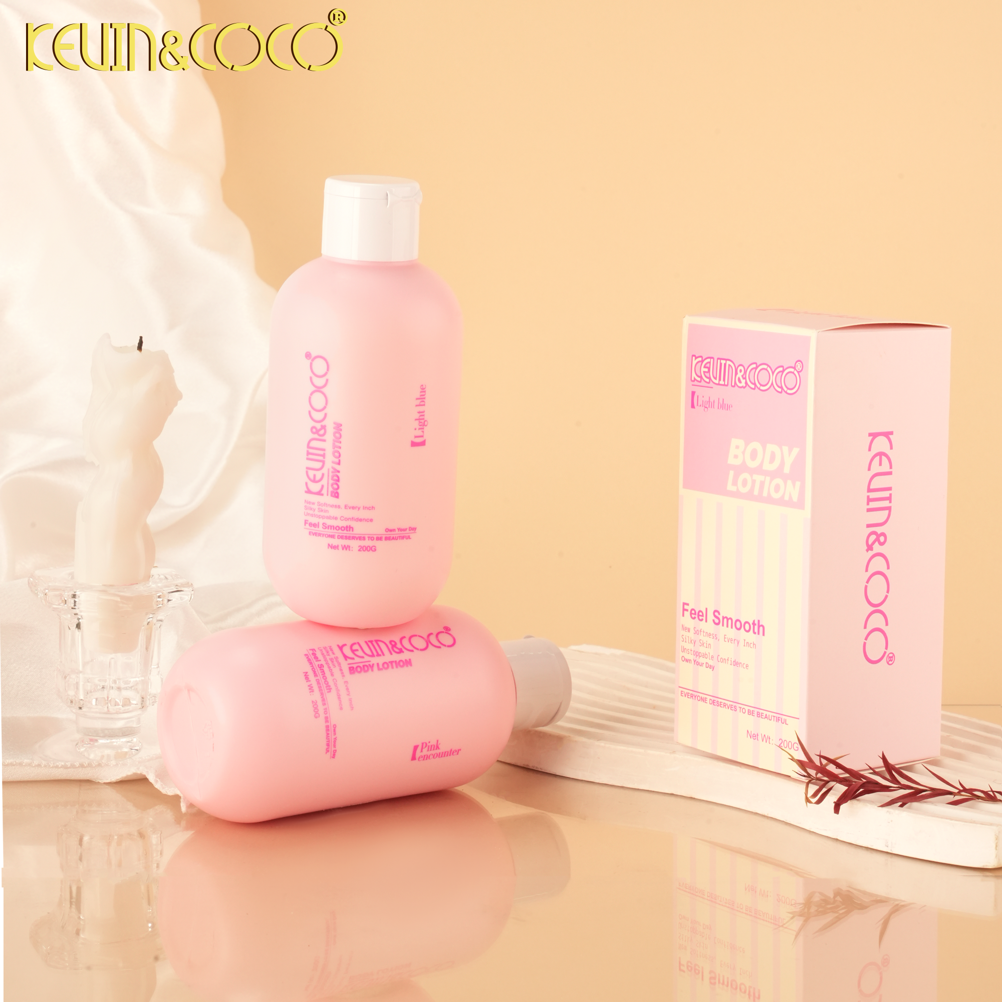 Perfume Scented Body Lotion 200ml-6PCS(KC1639/KC1640)