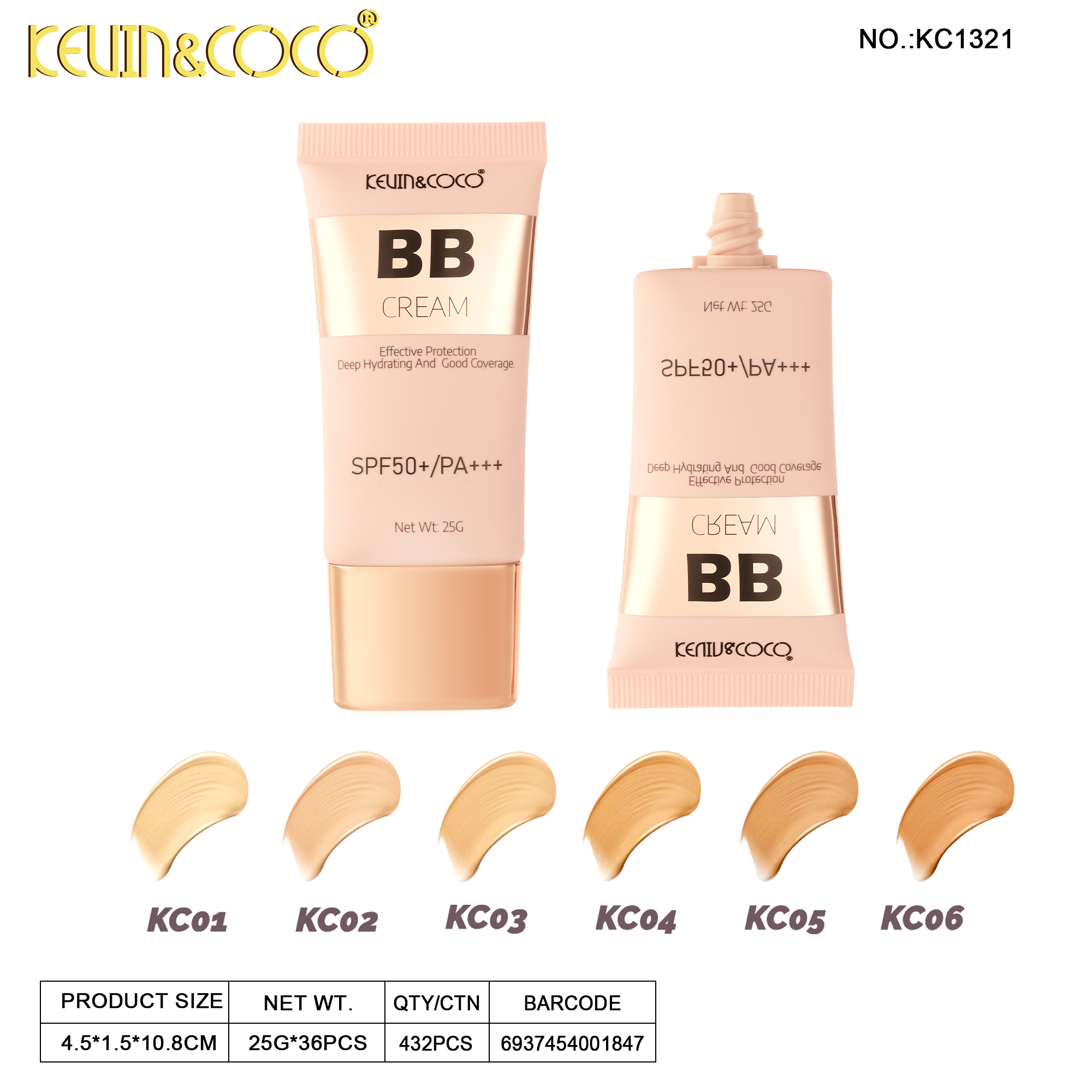 Radiance-Enhancing BB Cream-36PCS（KC1321）