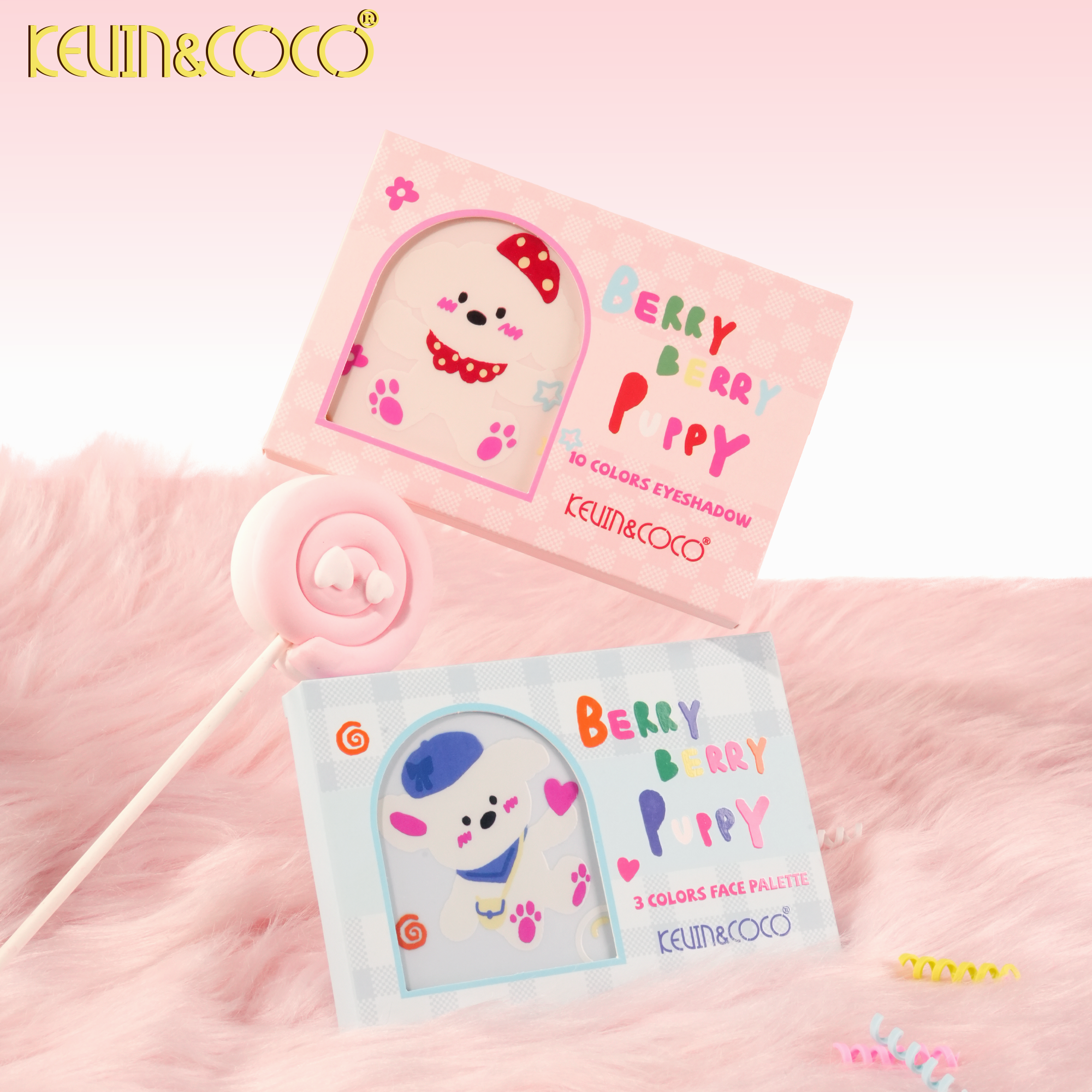 Strawberry Dog Eyeshadow & Face Palette-12PCS(KC1424/KC1425)