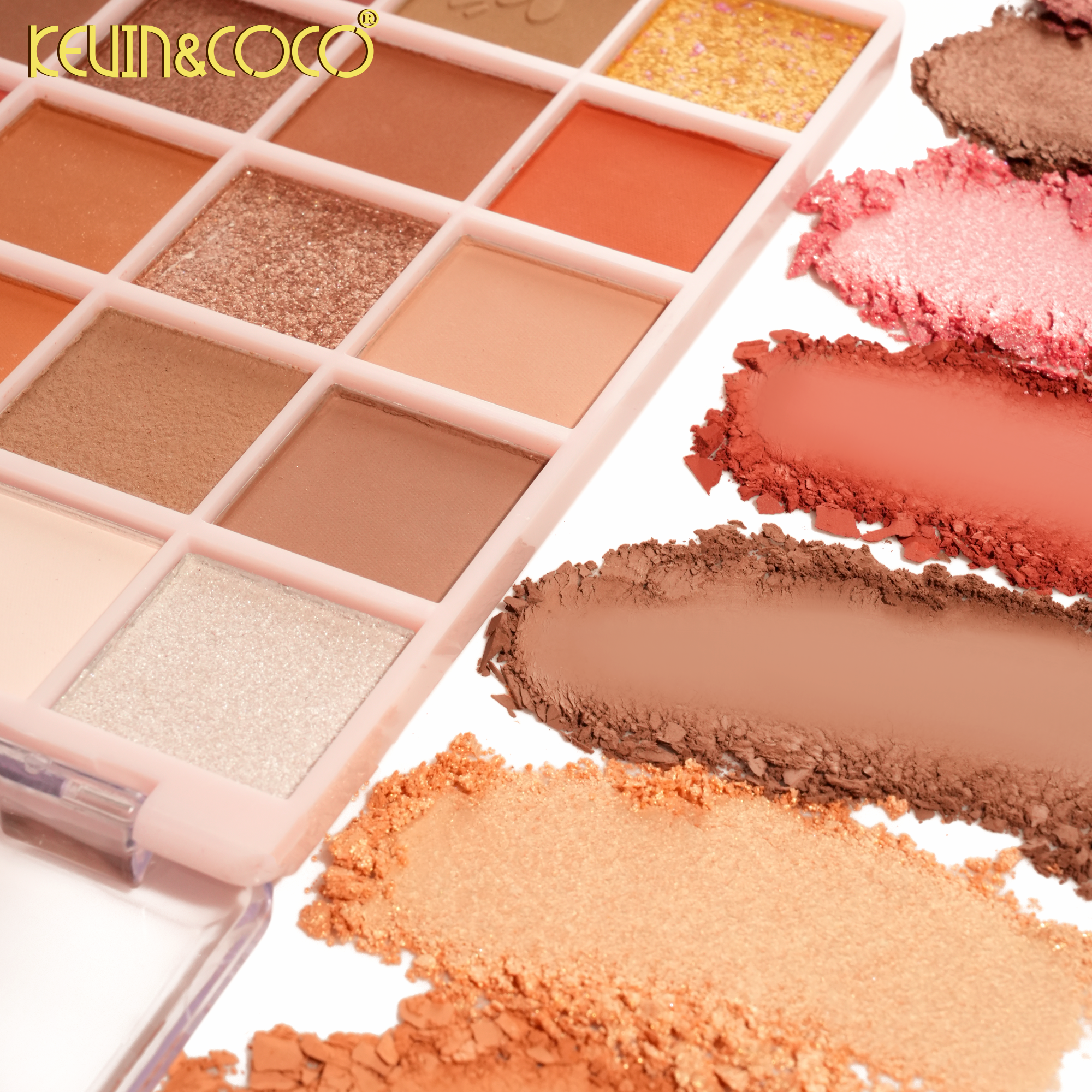 Fashionista 40-Color Eyeshadow Palette-6PCS(KC1332/KC1329)