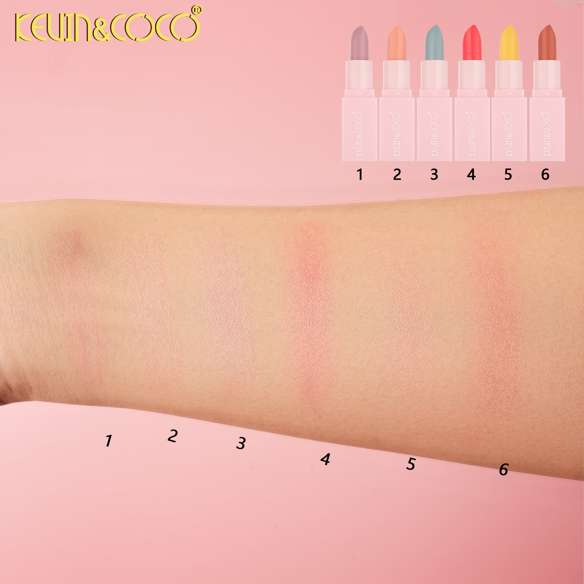 Lovable Glow Lipstick-36PCS(KC1140)