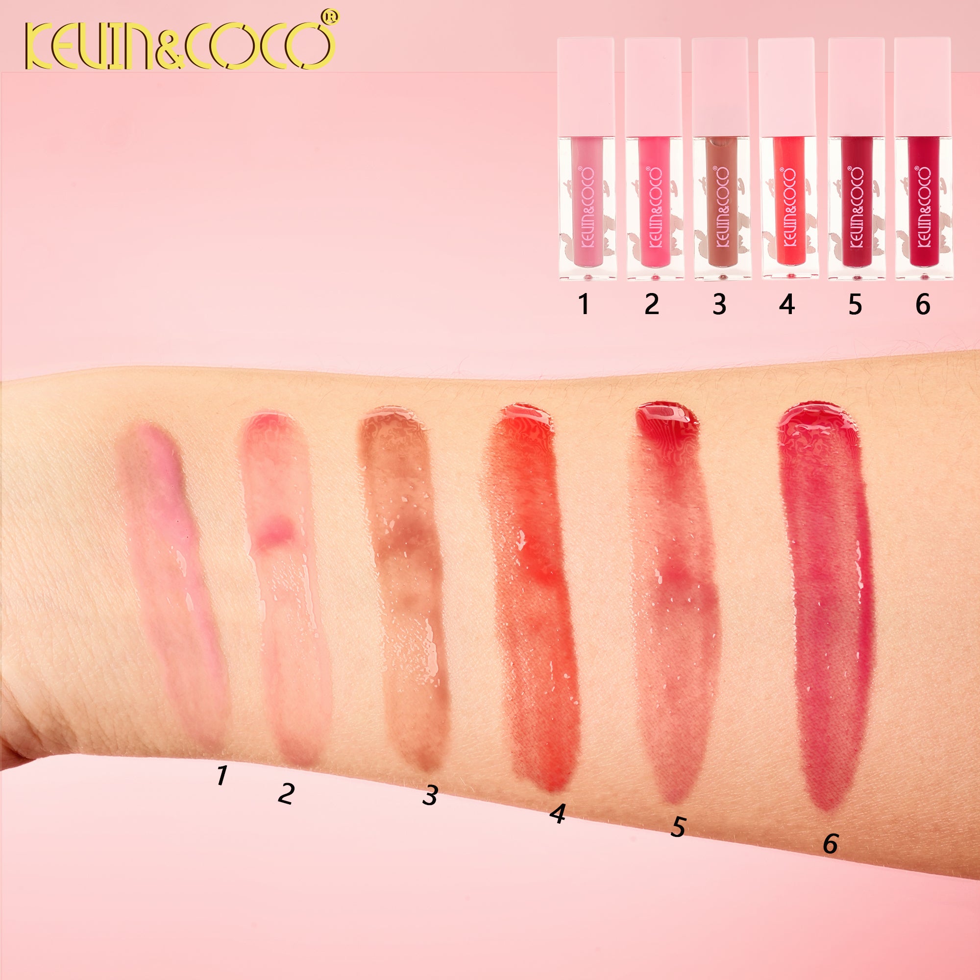 Loveable Lip Gloss-36PCS(KC1139)