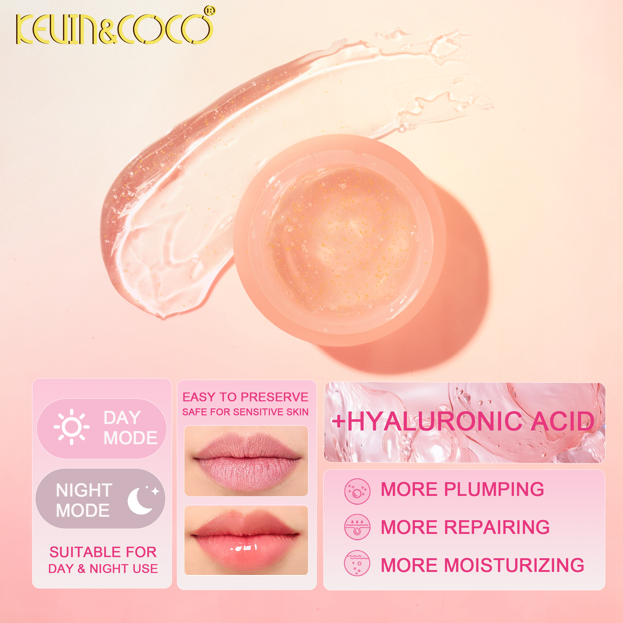 Sleeping Nightingale Lip Mask-12PCS(KC1185)