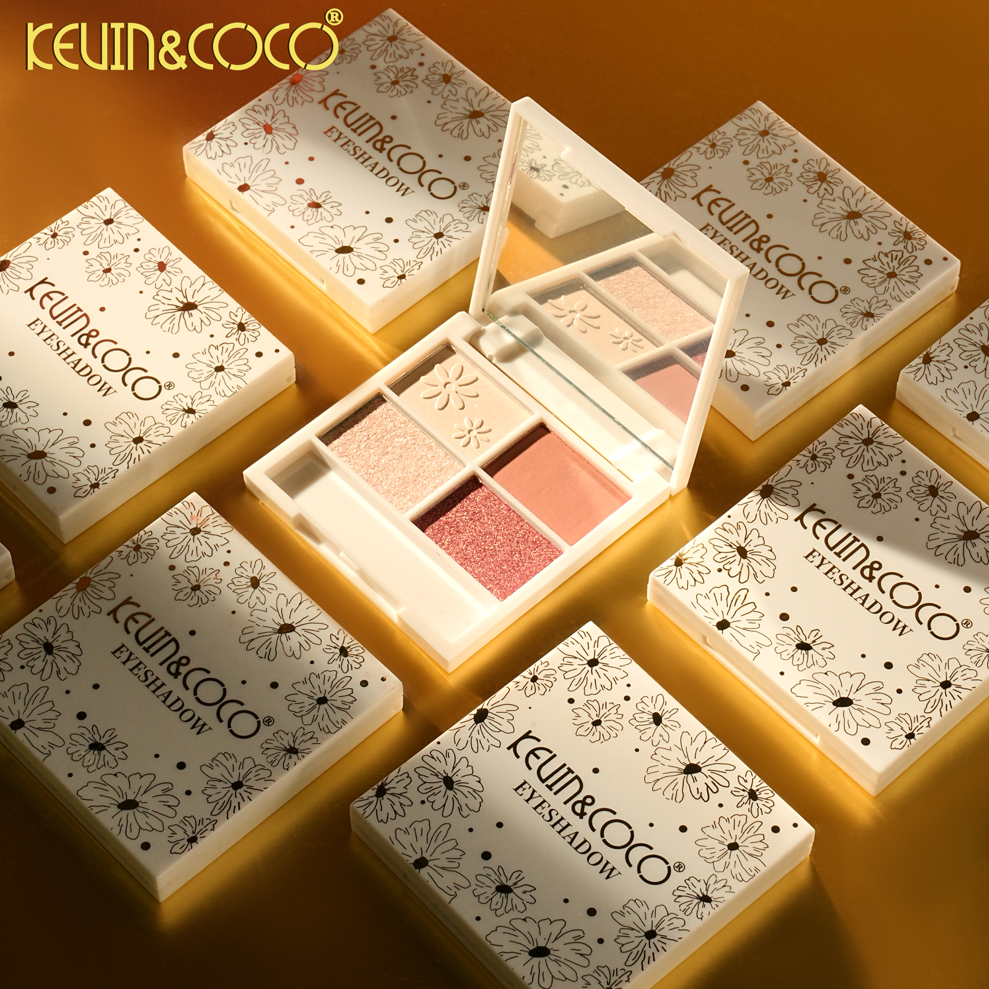 Daisy Riddle Quad Eyeshadow Palette-24PCS (KC1352)