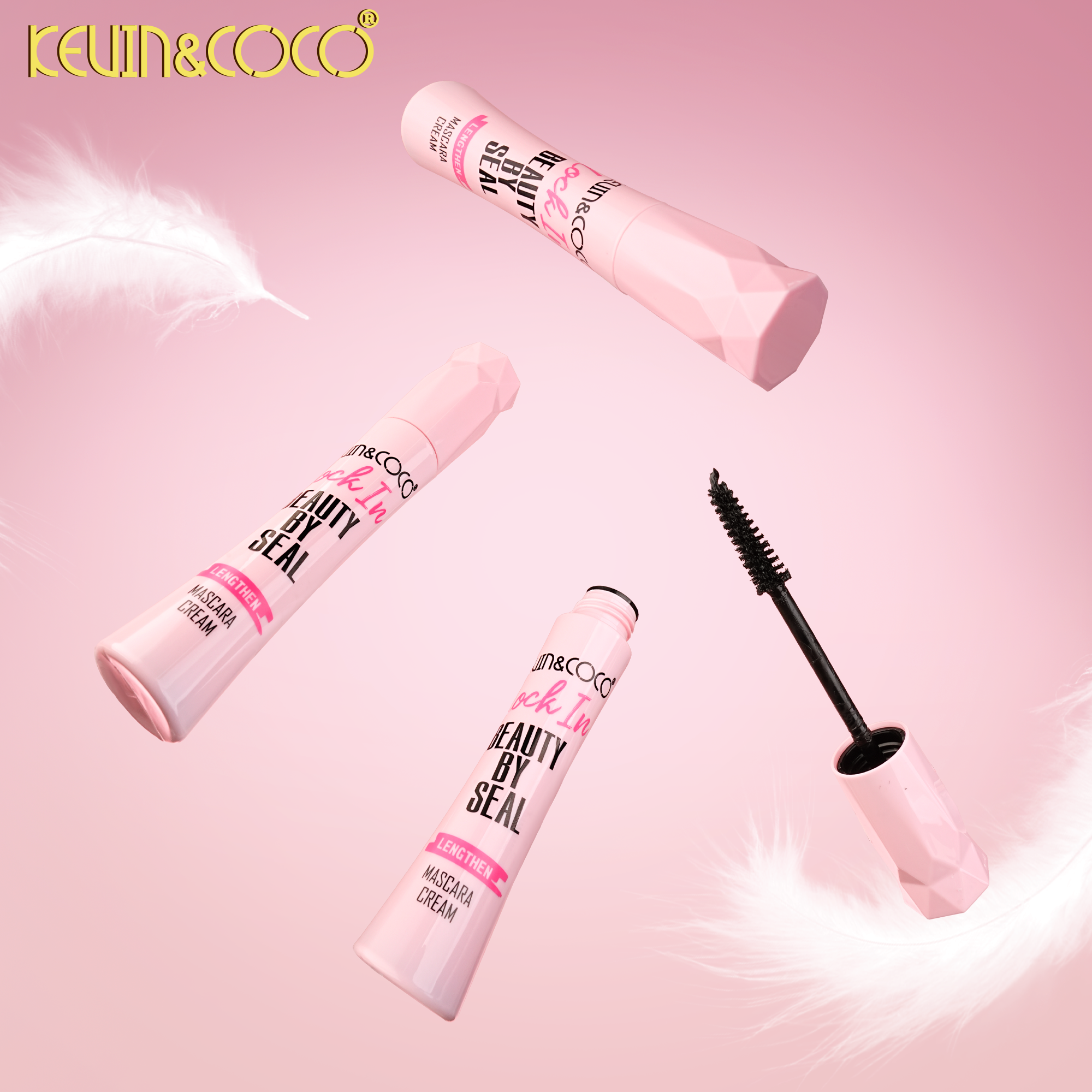 Slender Lash Waterproof Lengthening Mascara-24PCS(KC1608)