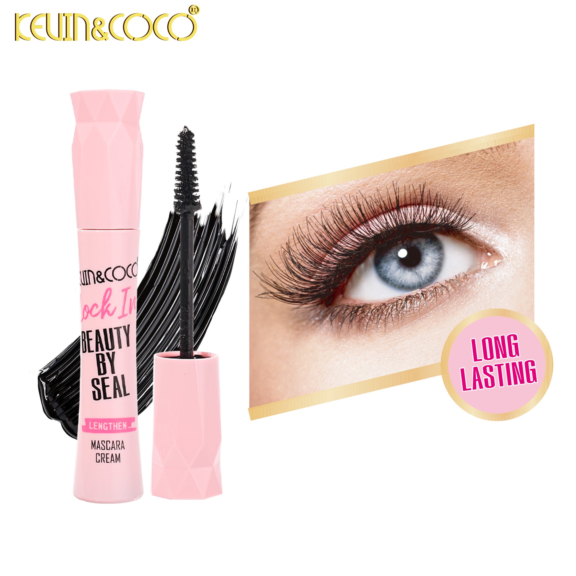 Slender Lash Waterproof Lengthening Mascara-24PCS(KC1608)