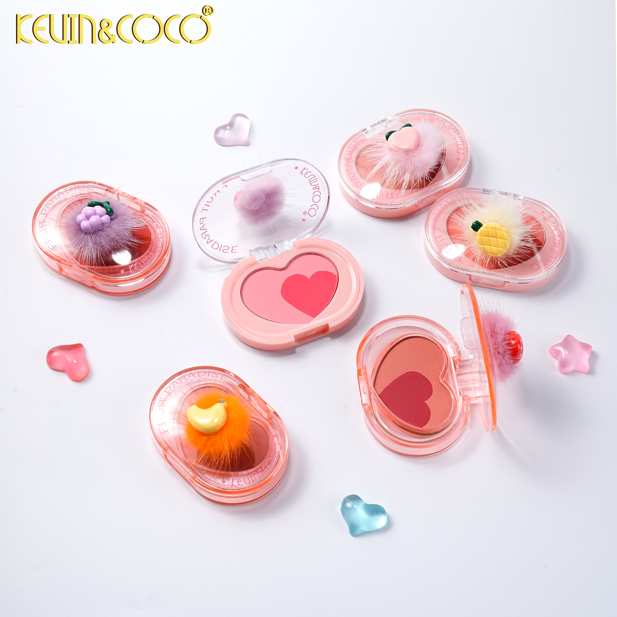 Fruit Paradise Blush Powder-24PCS(KC1354)