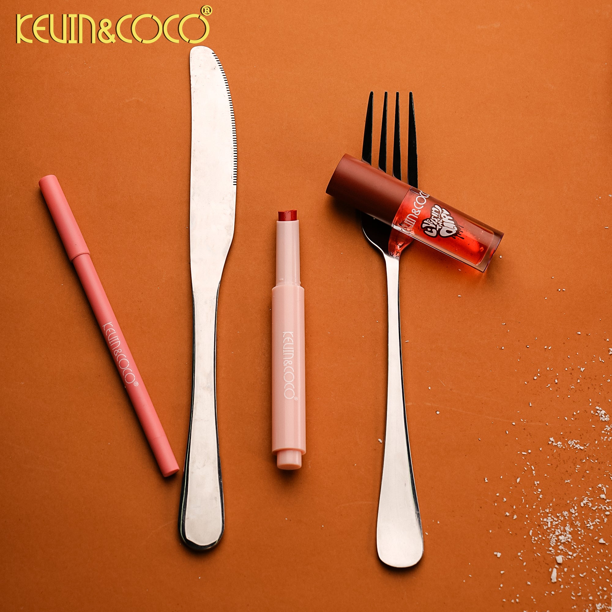Sweet Chocolate Press-To-Use Lip Set-12PCS(KC1503/KC1504)