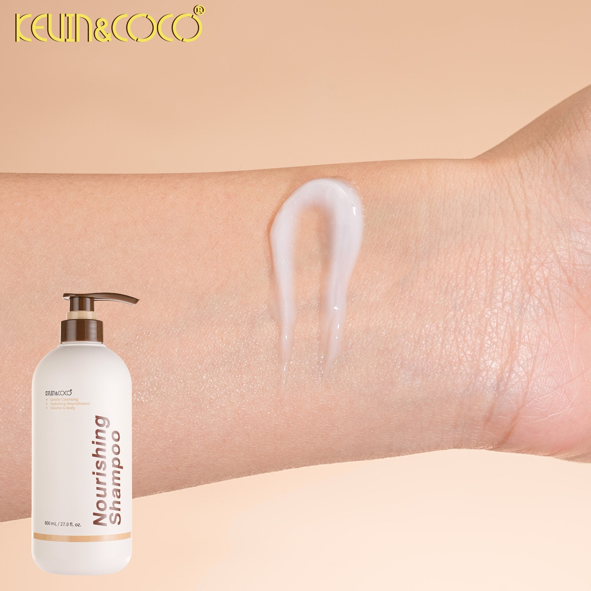 800ML Moisturizing Shampoo-6PCS(KC1859)