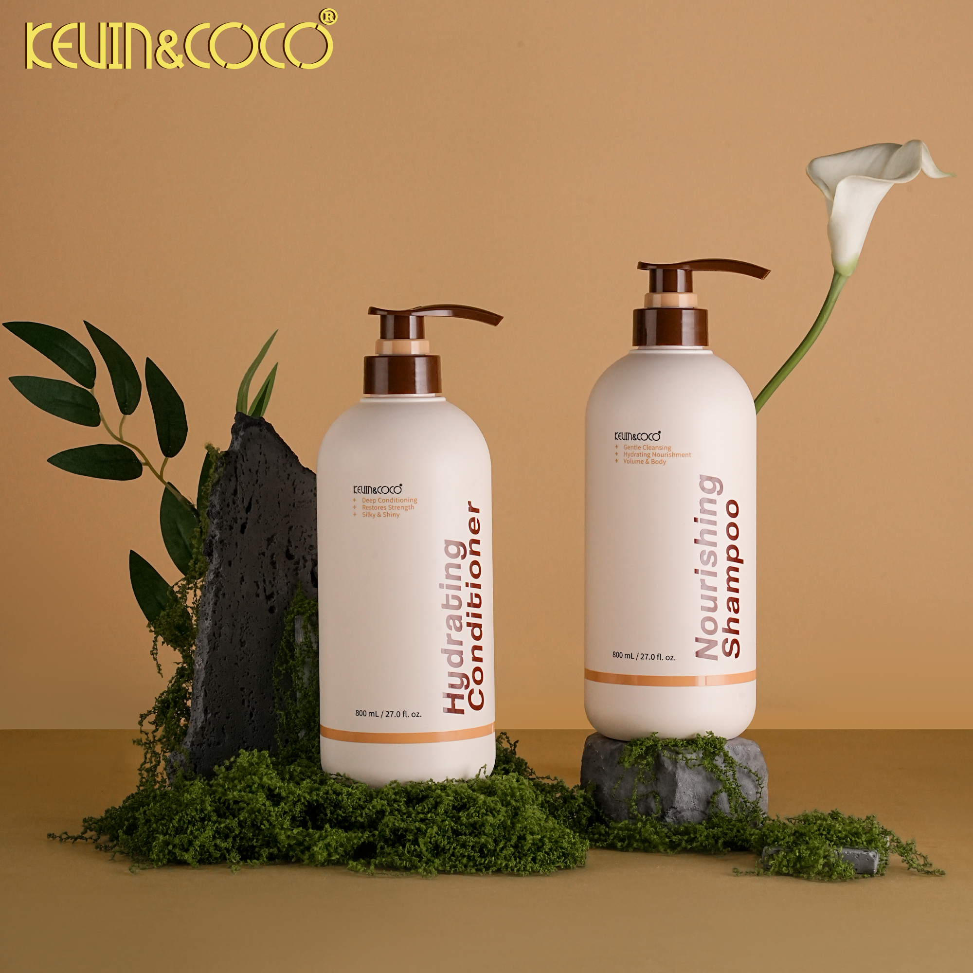 800ML Moisturizing Shampoo-6PCS(KC1859)