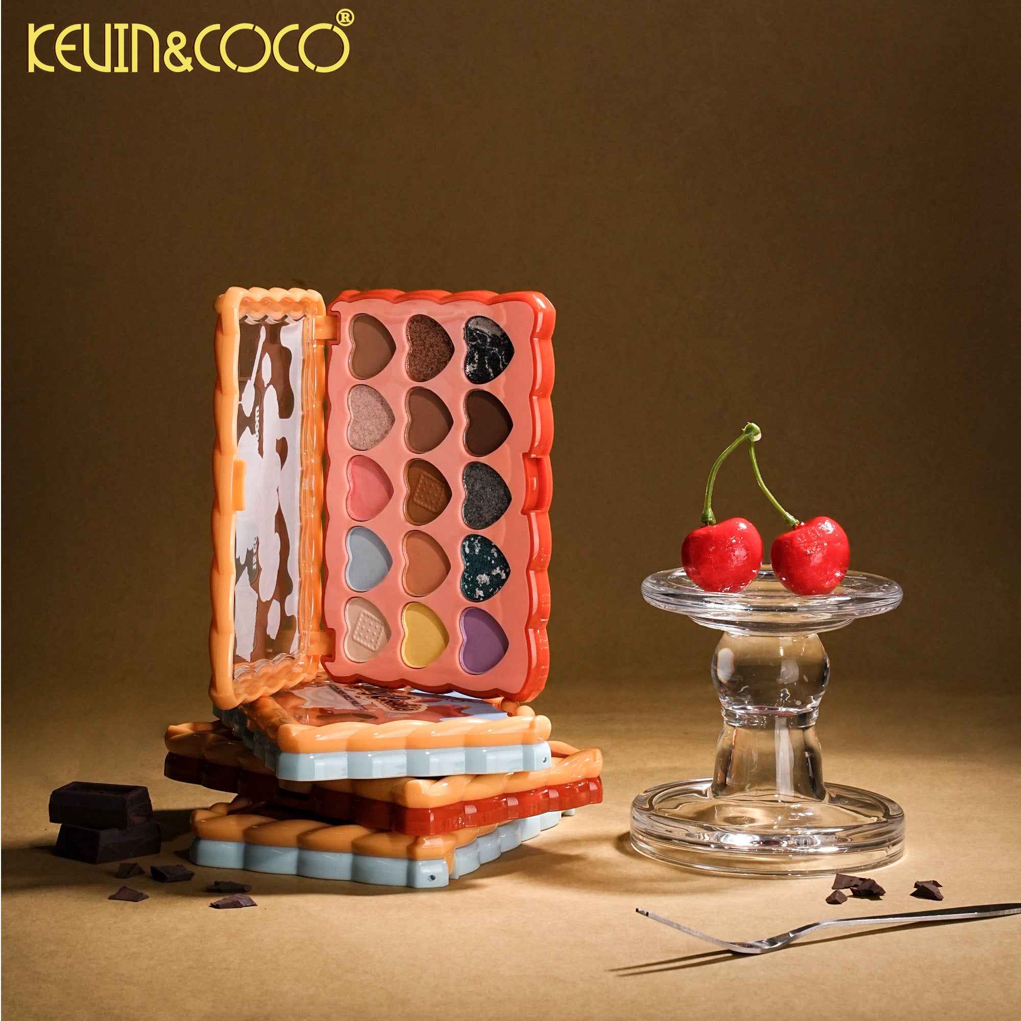 Afternoon Tea Biscuits 6-Color Face Palette-12PCS(KC1422/KC1423)