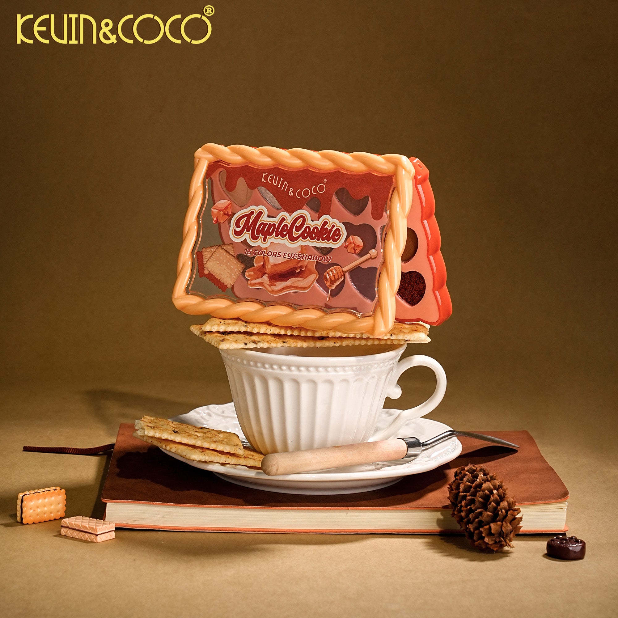 Afternoon Tea Biscuits 6-Color Face Palette-12PCS(KC1422/KC1423)