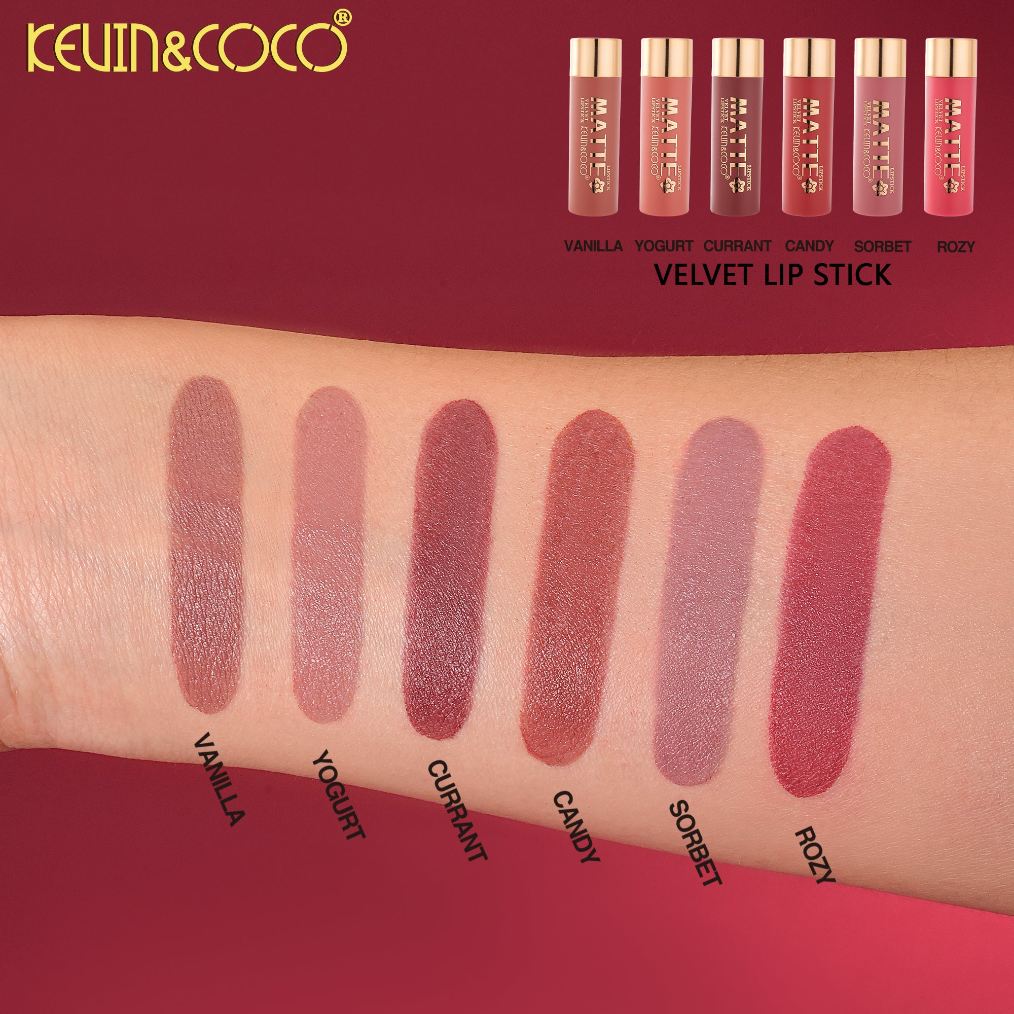 Molasses Crystal Lipstick-24PCS(KC1489)