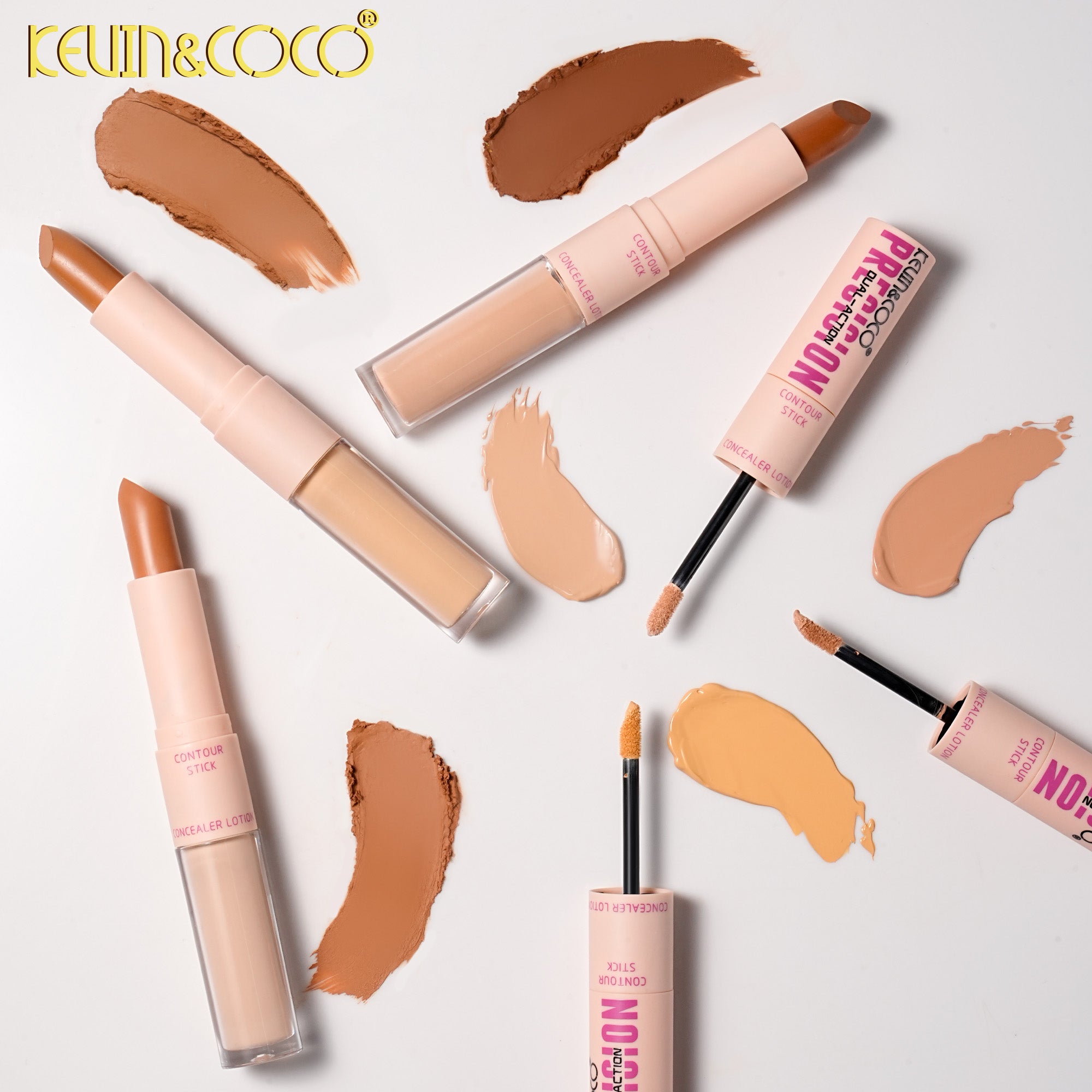Nano Dual-Ended Concealer & Contour Liquid-24PCS(KC1477)