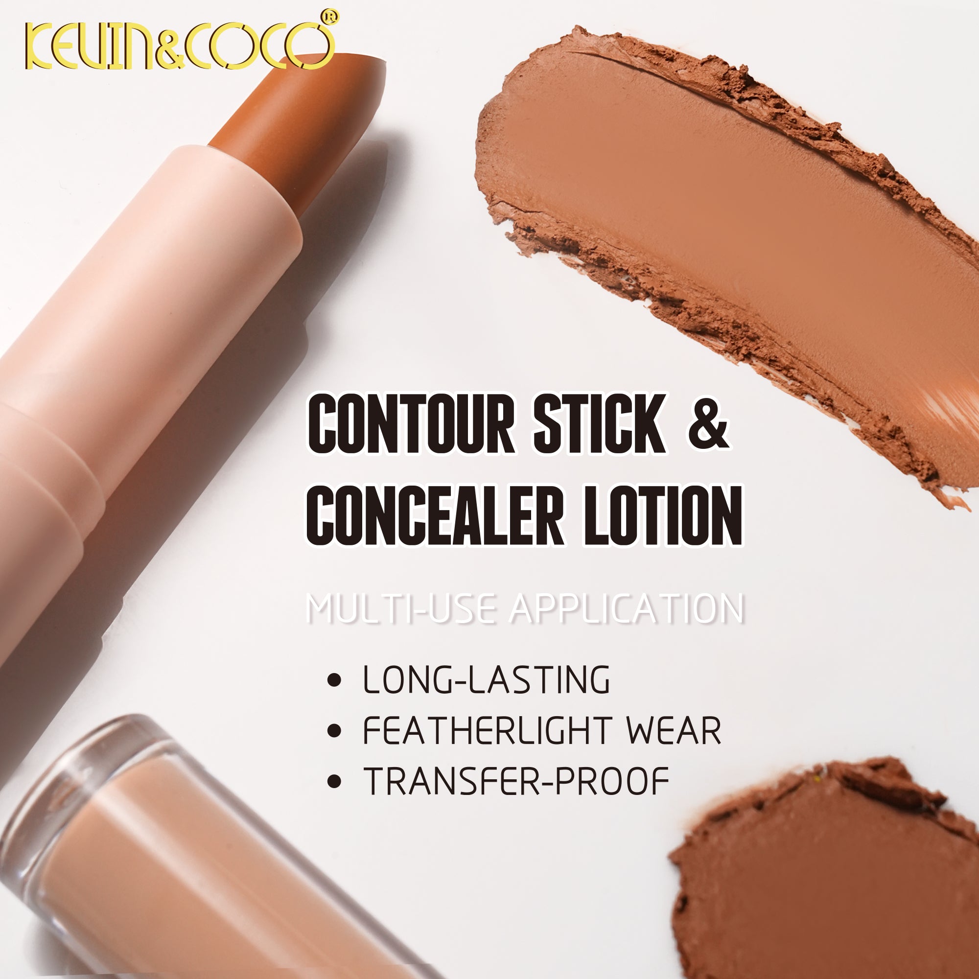 Nano Dual-Ended Concealer & Contour Liquid-24PCS(KC1477)