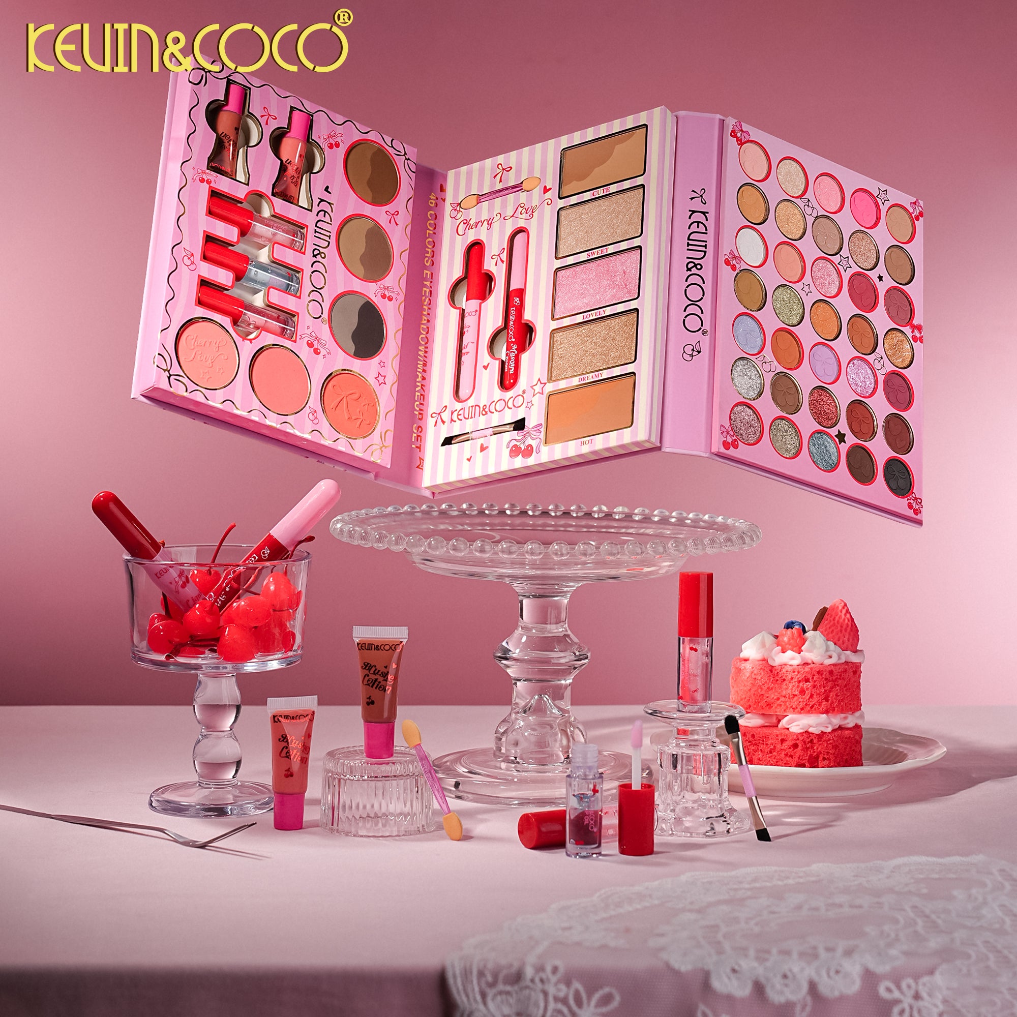 Sweet Temptation Three-Tiered Paper Palette-6PCS (KC1265)