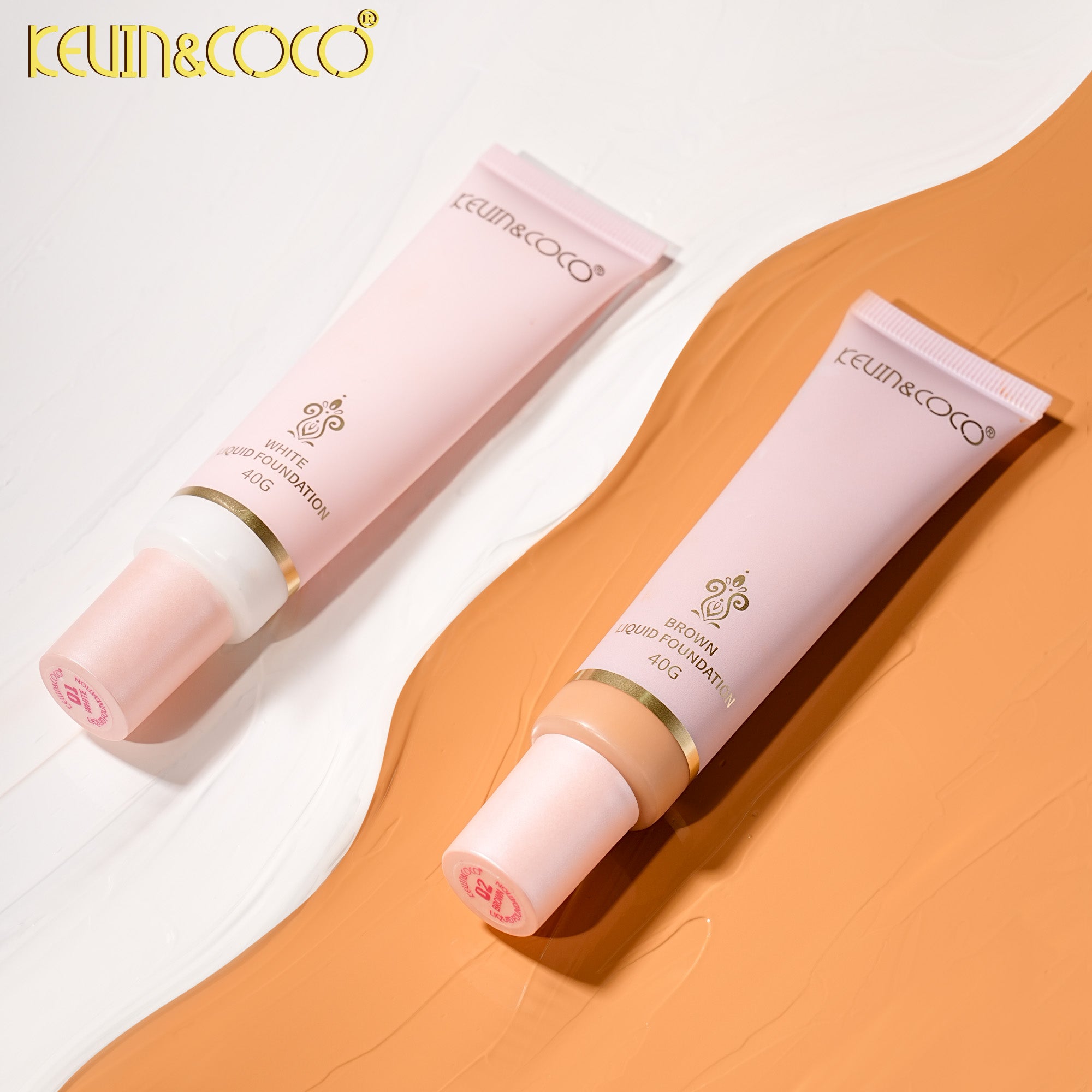 Light-Mist Foundation Duo-12PCS(KC1604)