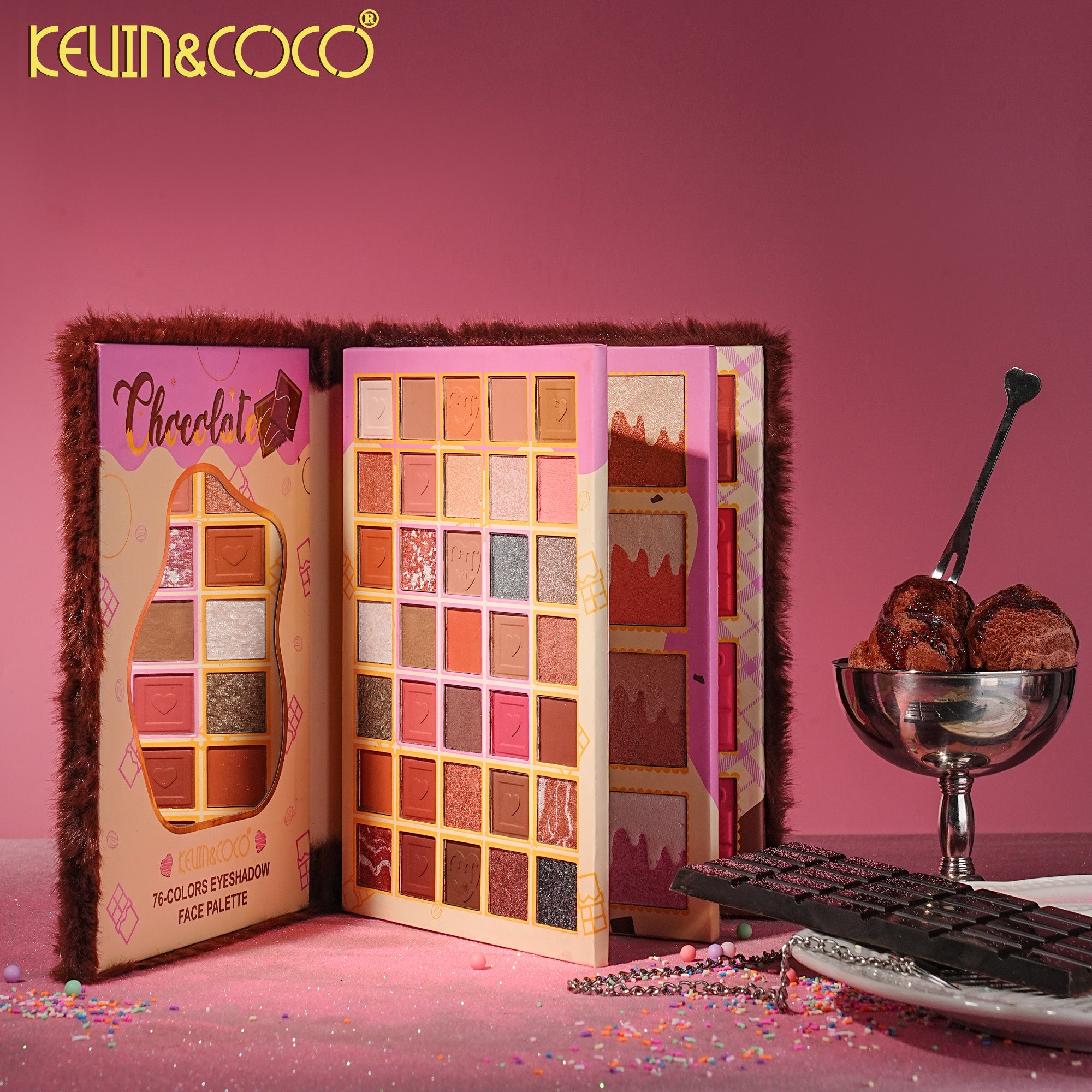 Cocoa Dreams 76-Color Book Palette-6PCS(KC1402)