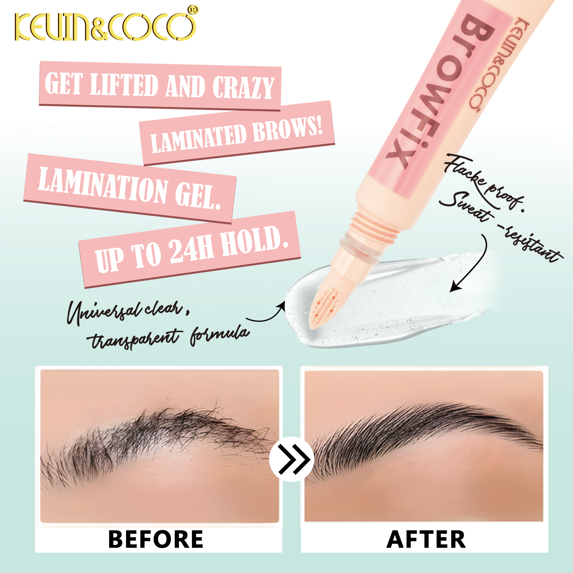Arch-Brow Fixing Brow Gel-24PCS (KC1405)