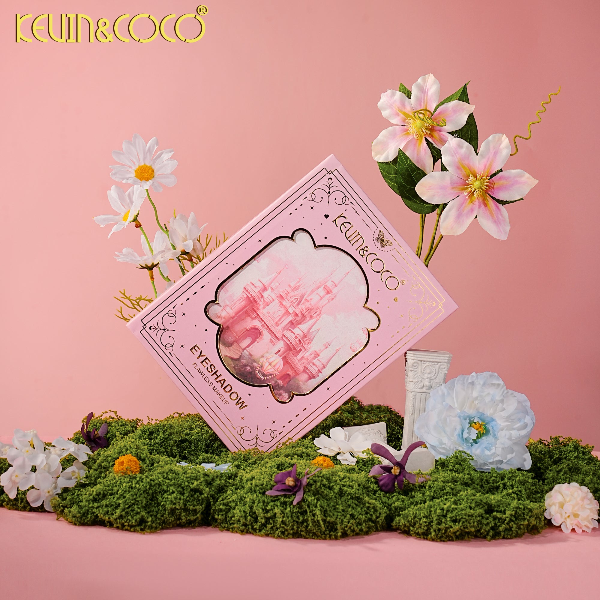 Pink Fairy Tale 85-Color Paper Palette Kit-6PCS(KC1408)