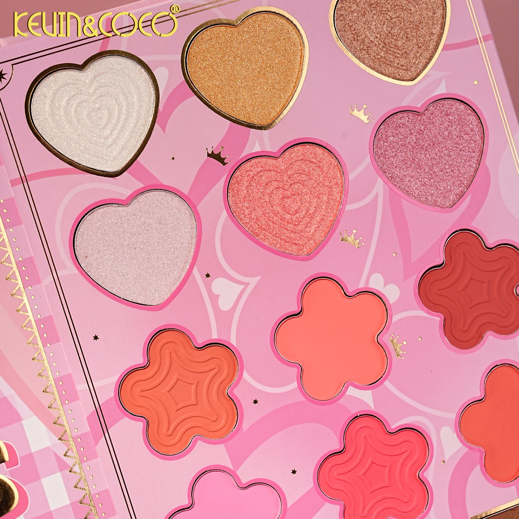 Pink Fairy Tale 85-Color Paper Palette Kit-6PCS(KC1408)