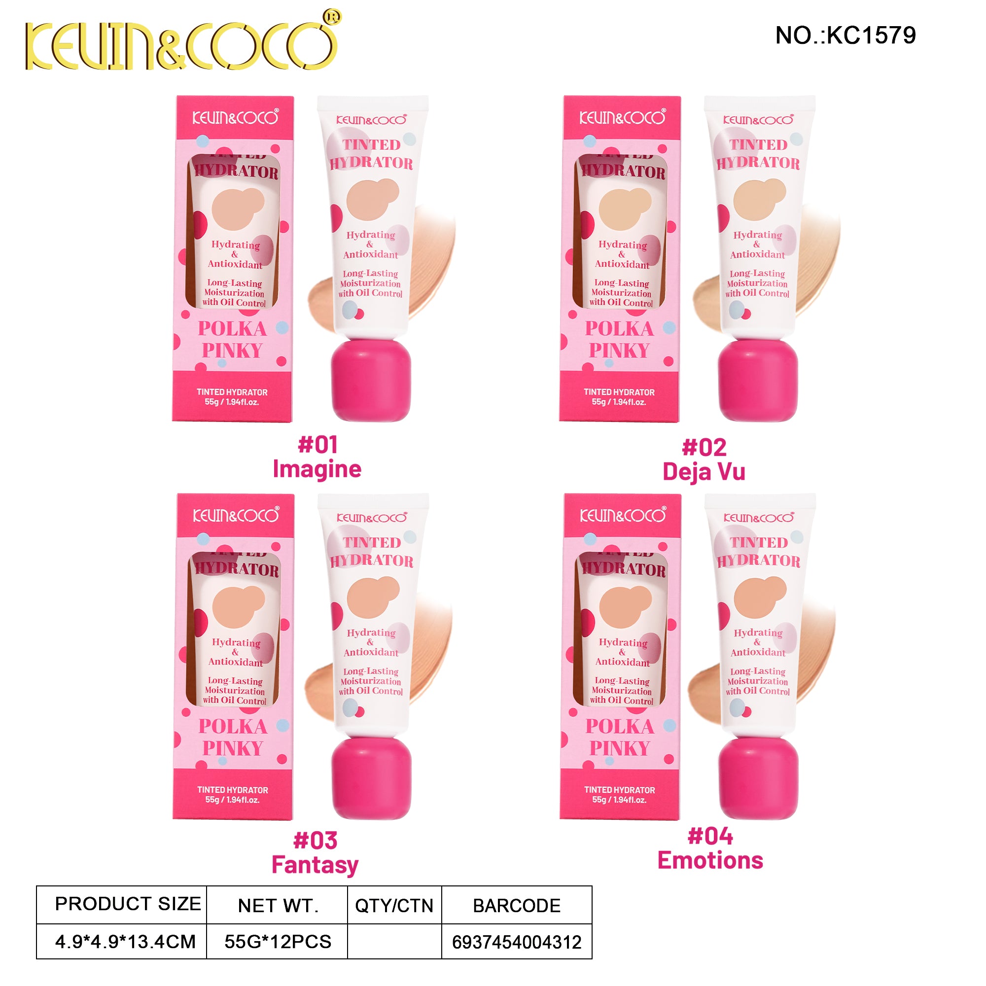 Polka Tinted Moisturizer-12PCS(KC1579)