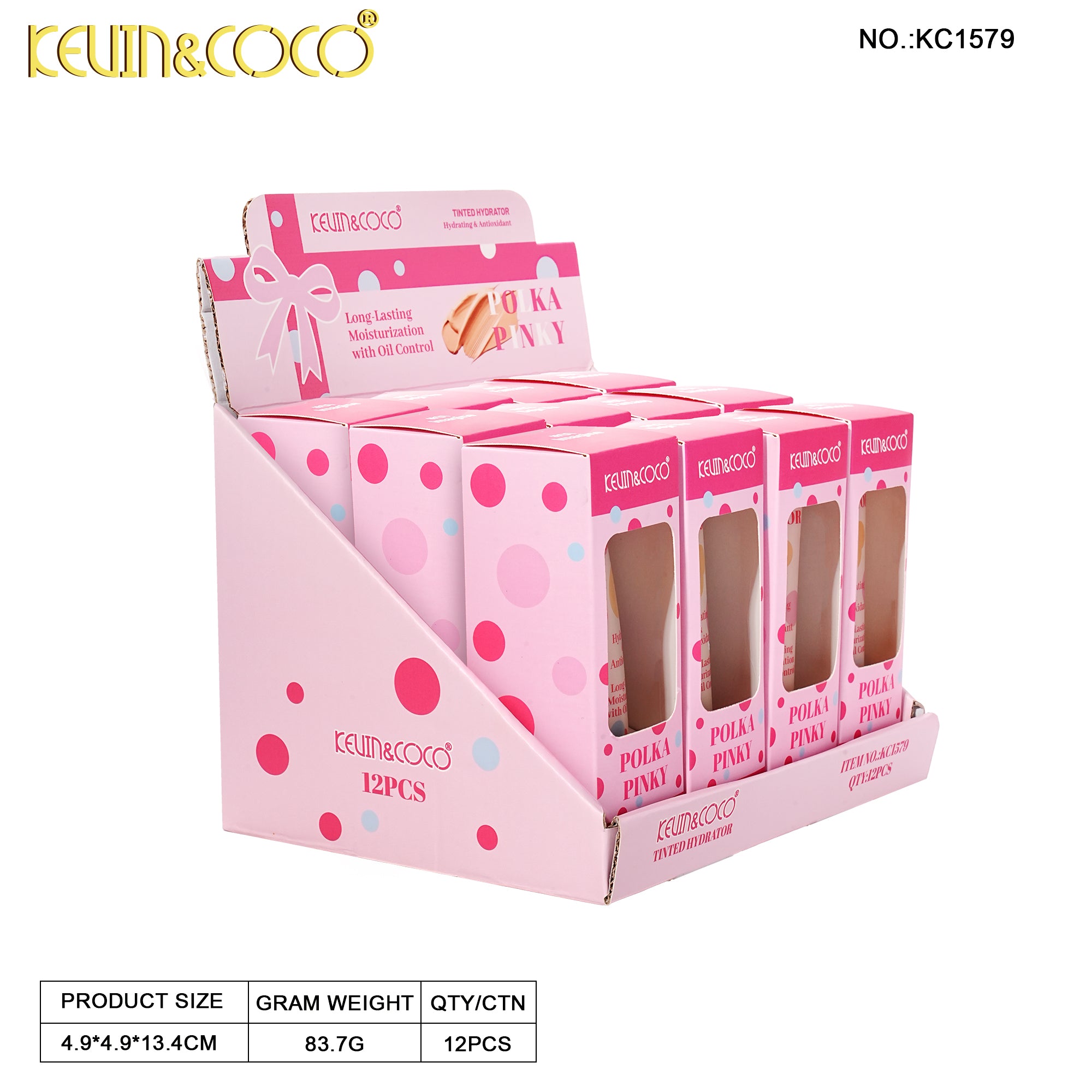 Polka Tinted Moisturizer-12PCS(KC1579)
