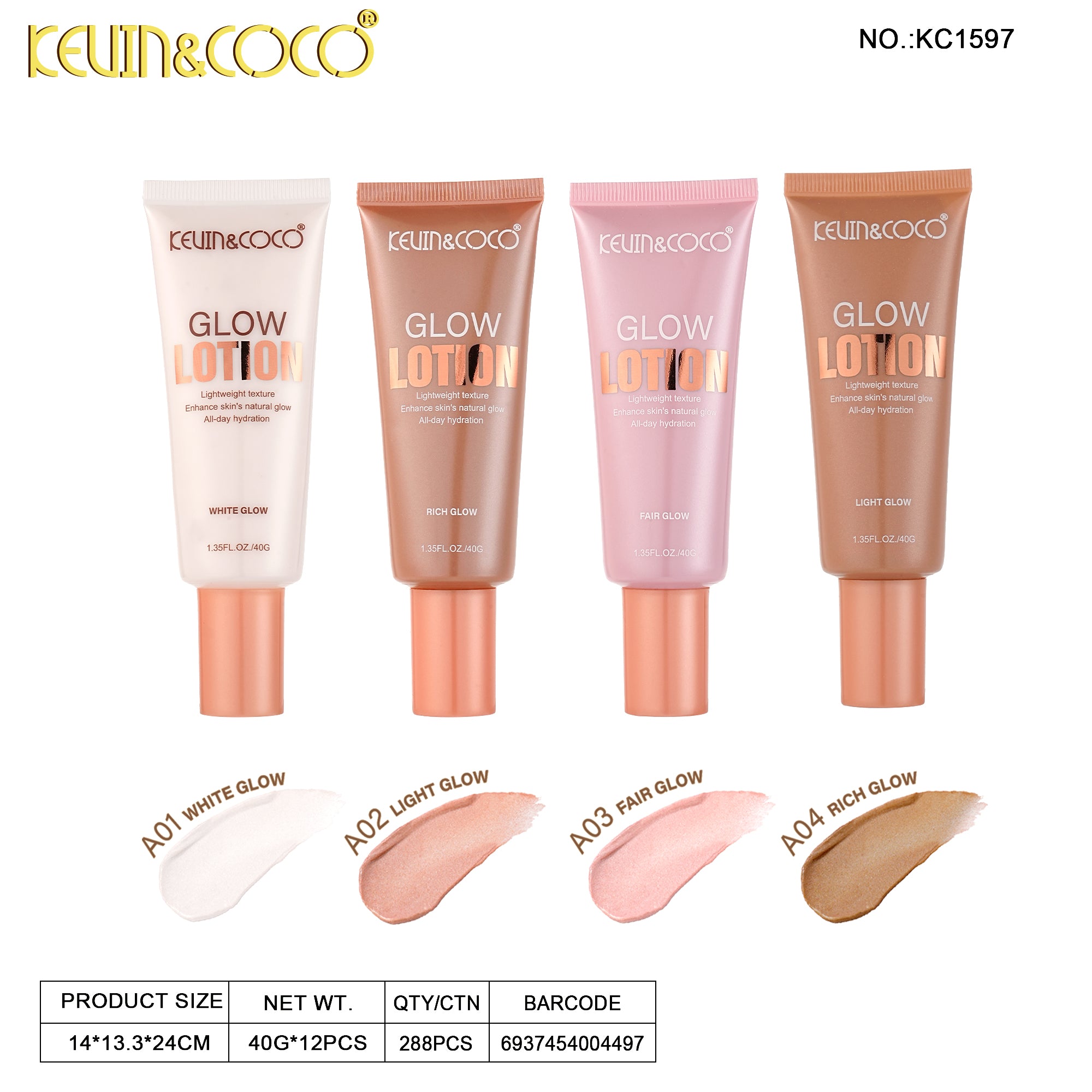 Radiance-Boosting Brightening Emulsion-12PCS(KC1597)